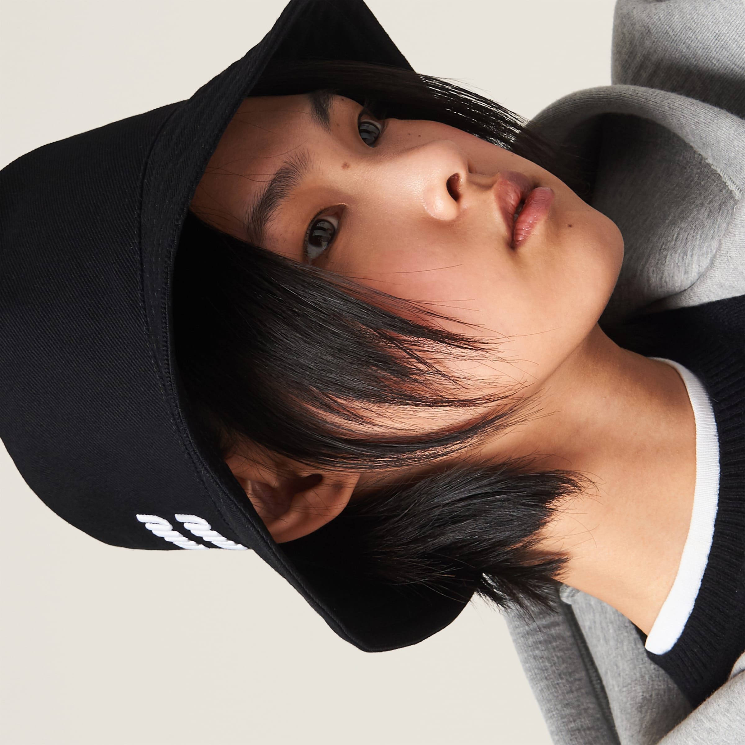 Black/white Drill Bucket Hat | Miu Miu
