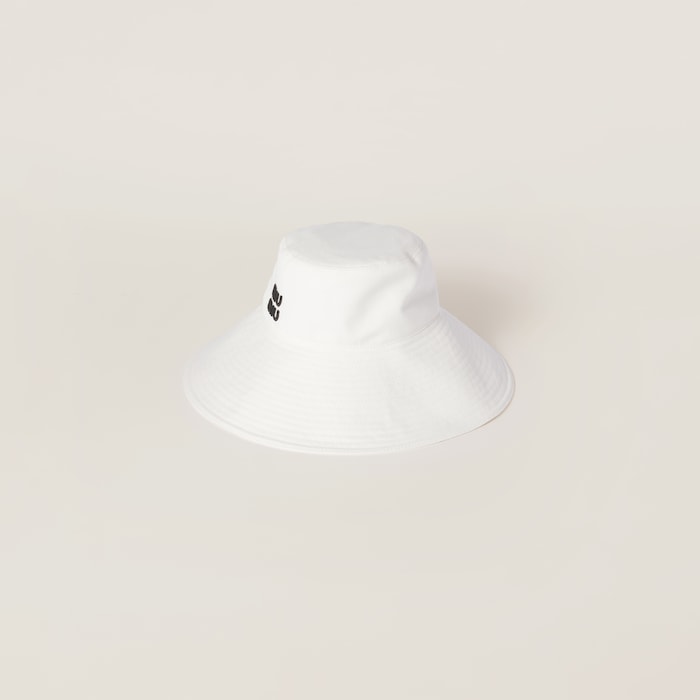 miumiu ドリルハット レディースブラック