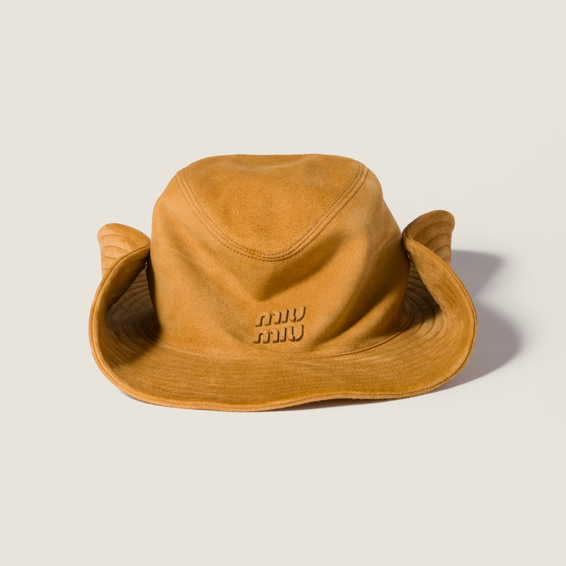 Suede cowboy hat