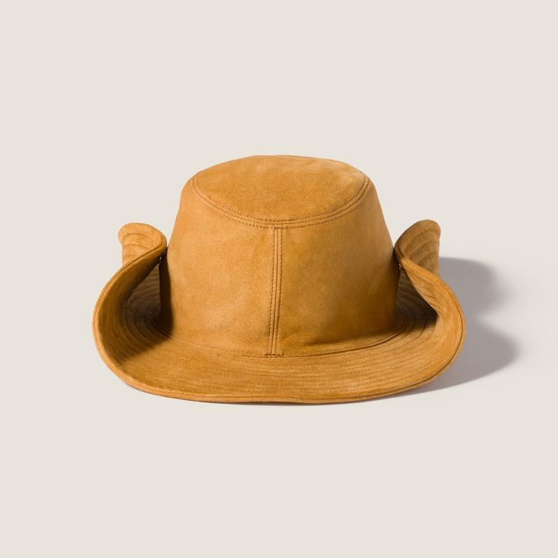Suede cowboy hat