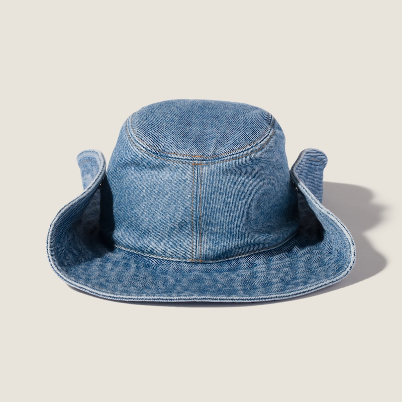 Sombrero vaquero de denim lavado