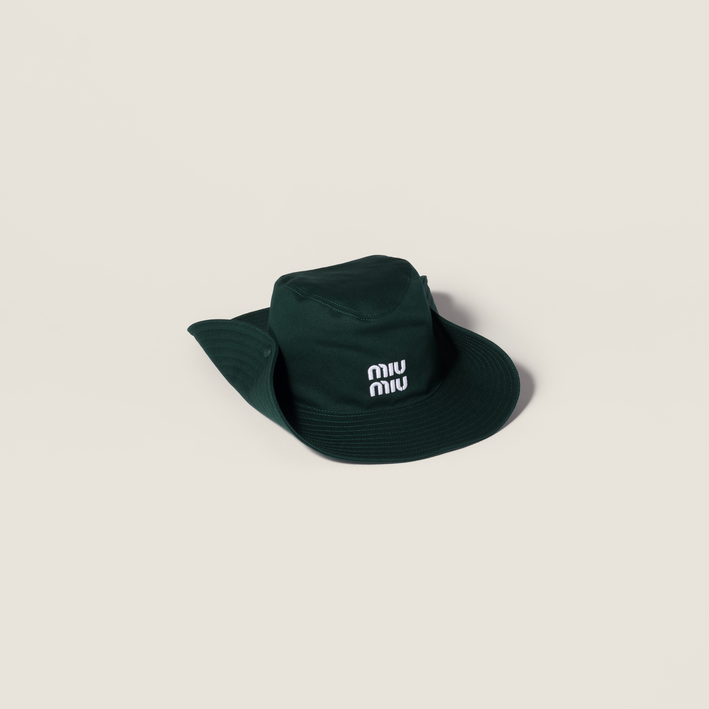 miumiu バケハ miu miu（ミュウミュウ） バケットハット 5RM030 2CQQ レディース
