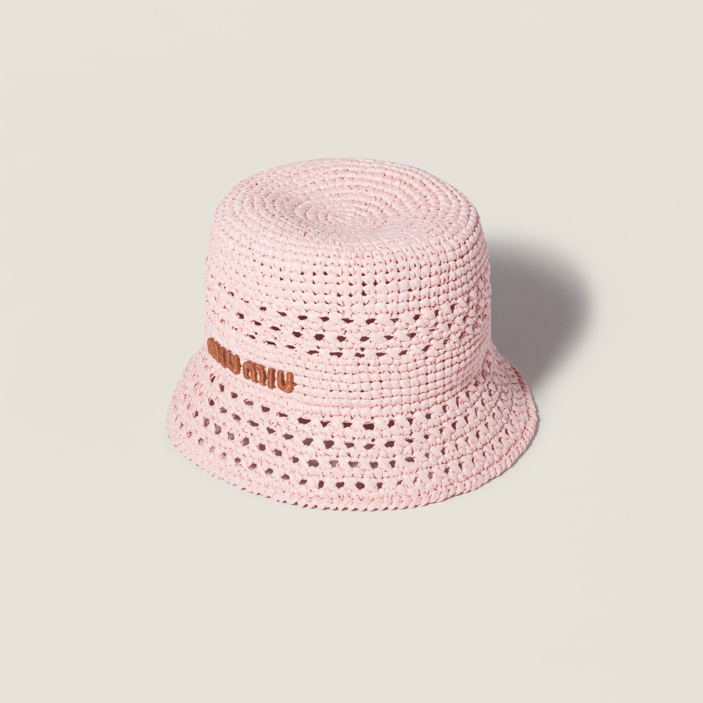 Woven fabric hat from Miu Miu - $695