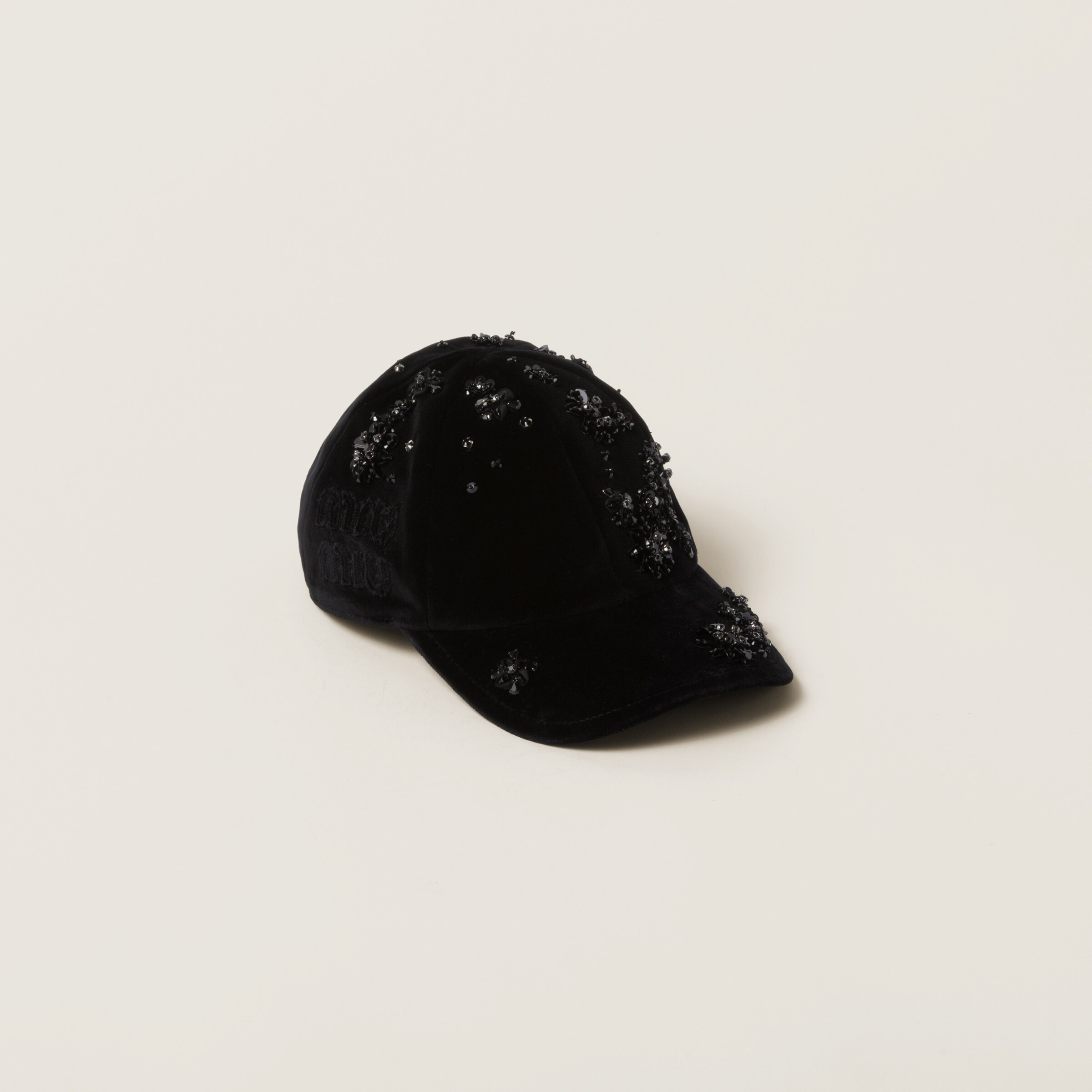 Black velvet baseball hot sale cap
