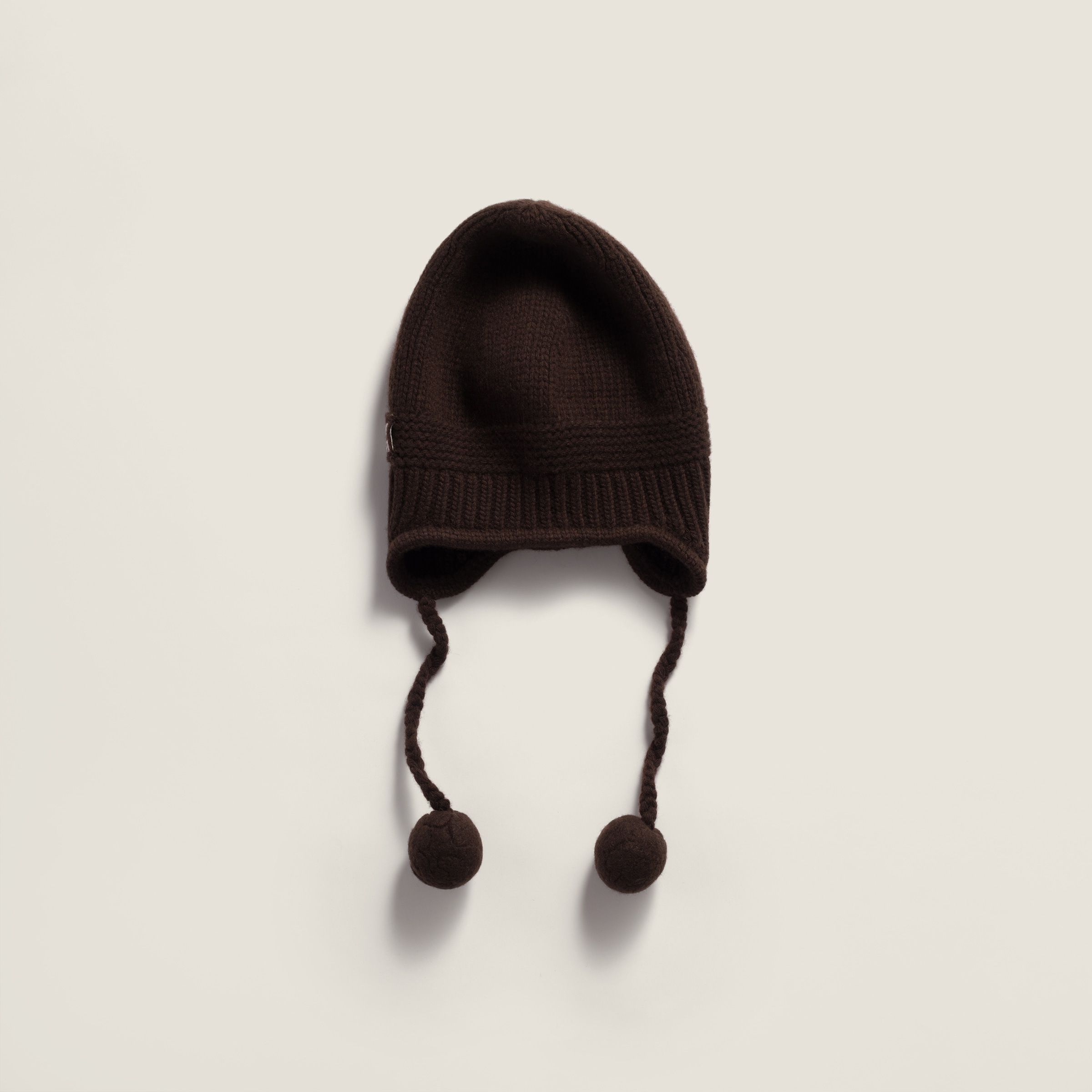 ライトブルー ウールxカシミア ハット | Miu Miu