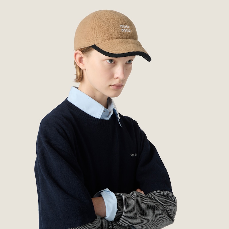 Fleece baseball cap