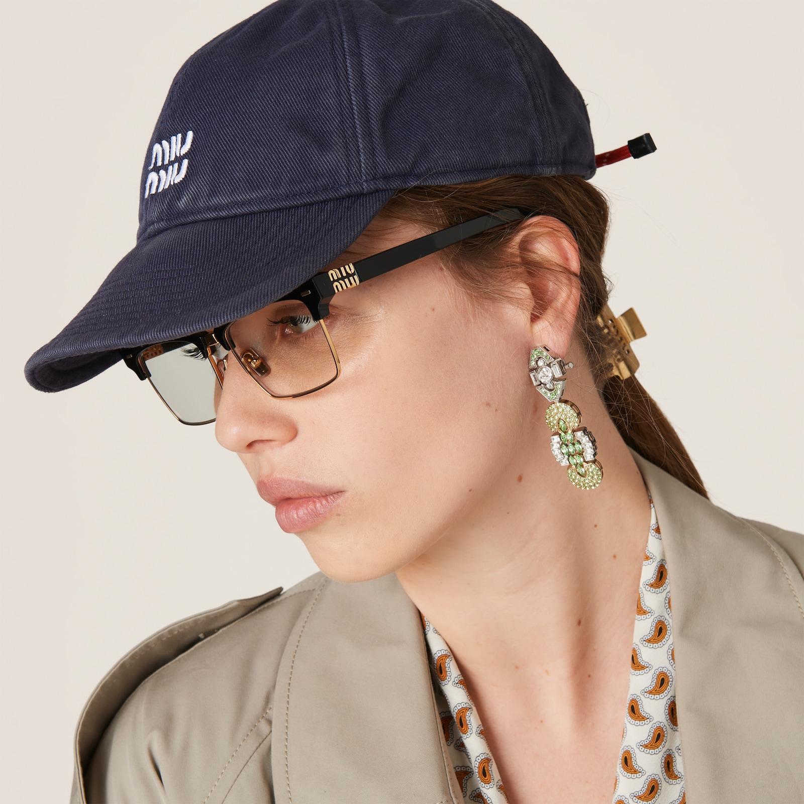 MIUMIU BASEBALL CAP STYLE 35