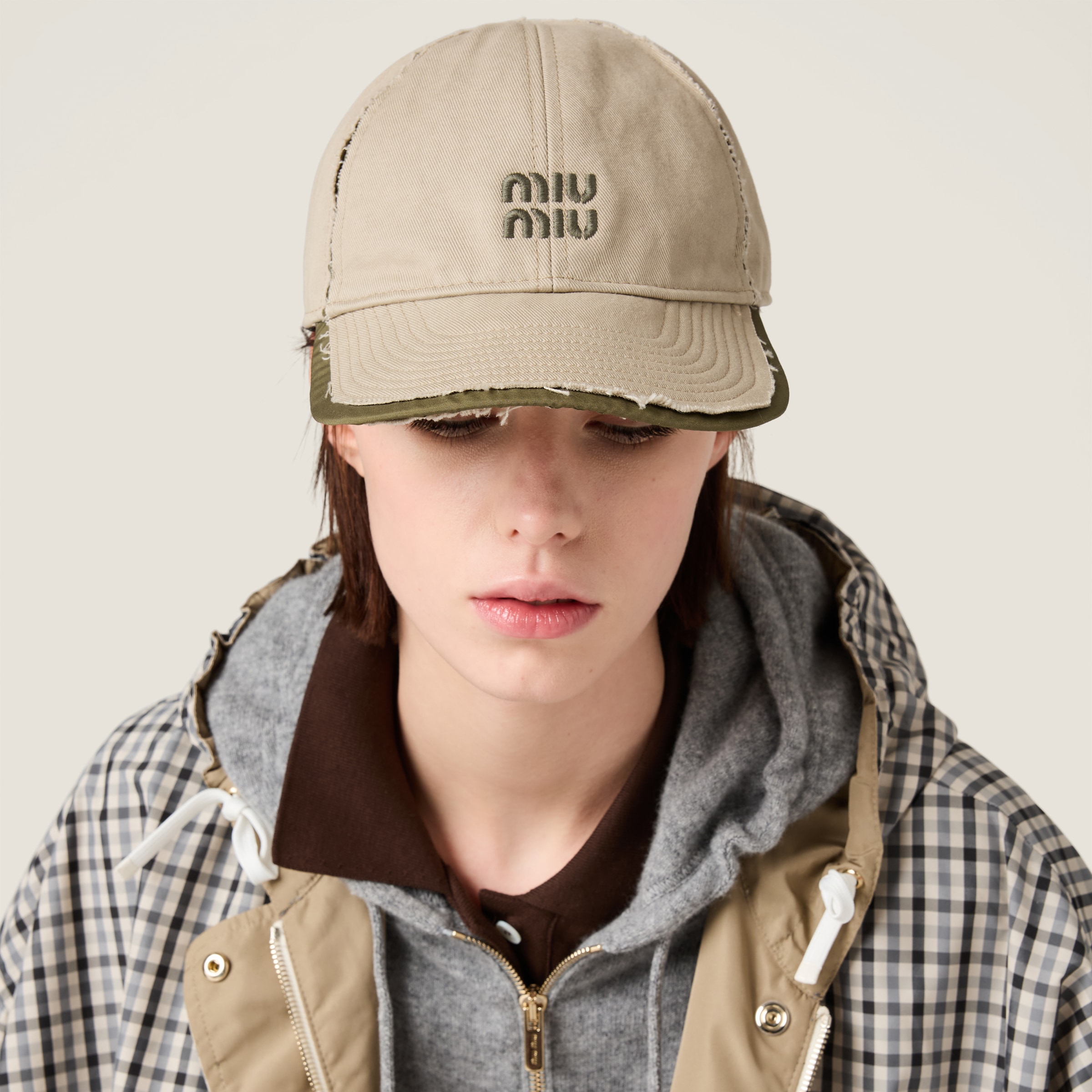MiuMiu Drill baseball cap キャップ 帽子 楽天市場】MIU MIU ミュウミュウ キャップ 帽子 ドリル ベース