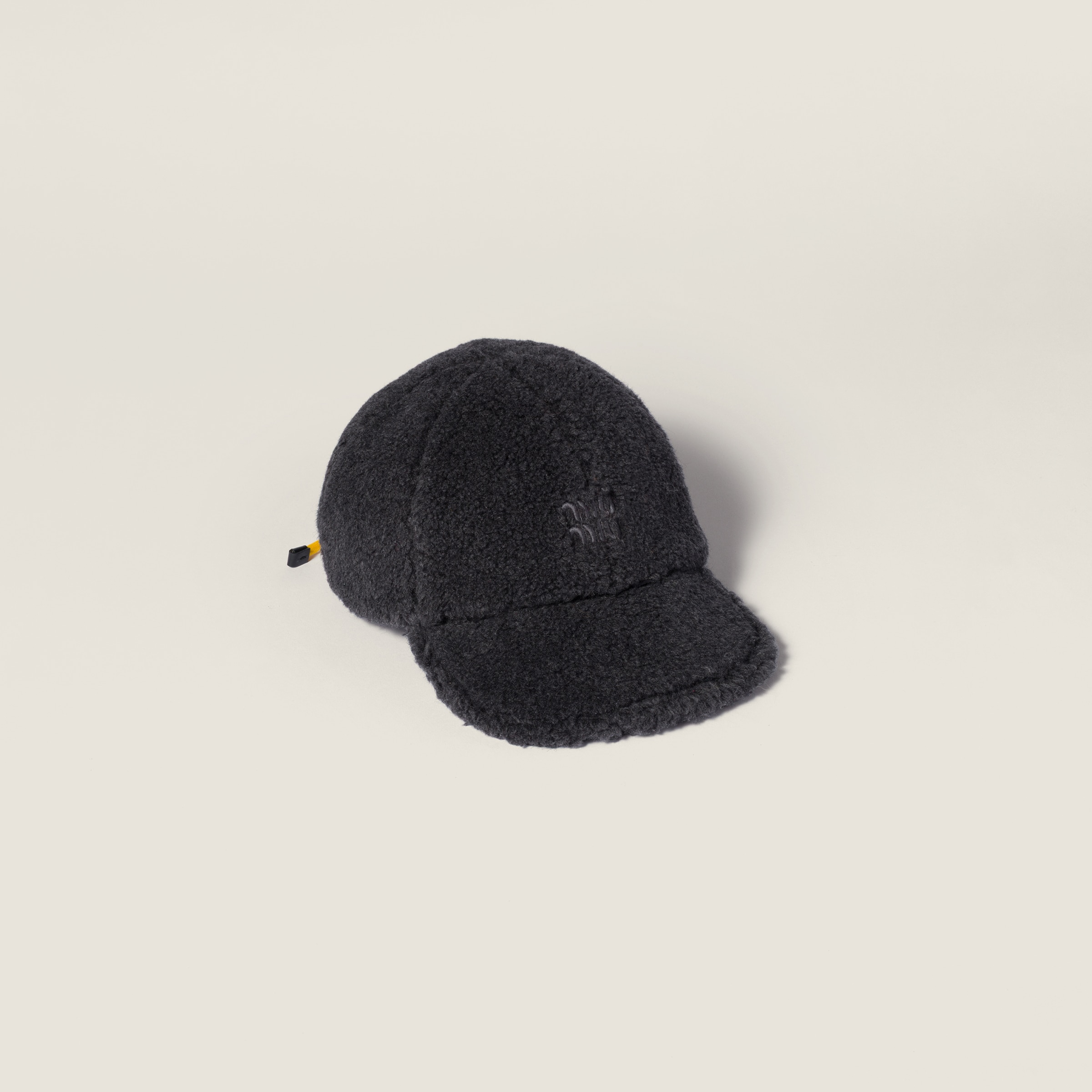 Miu Miu Fleece Baseball Cap