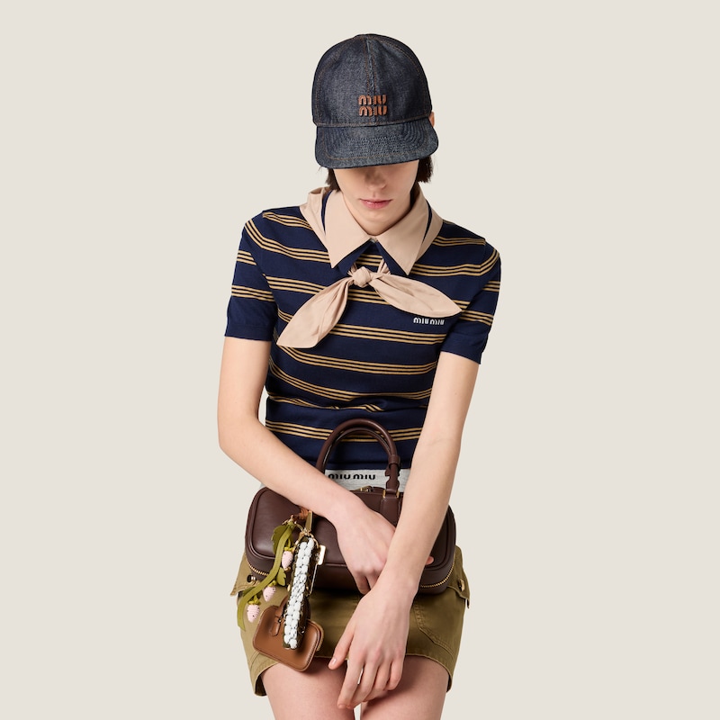 Casquette de baseball en denim