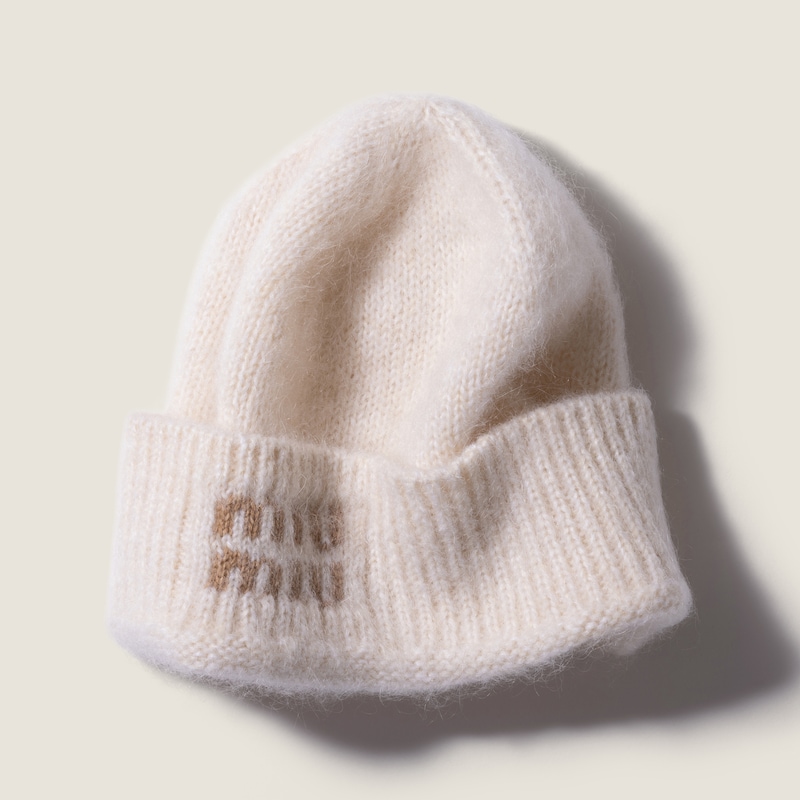 Strickmütze aus Mohair