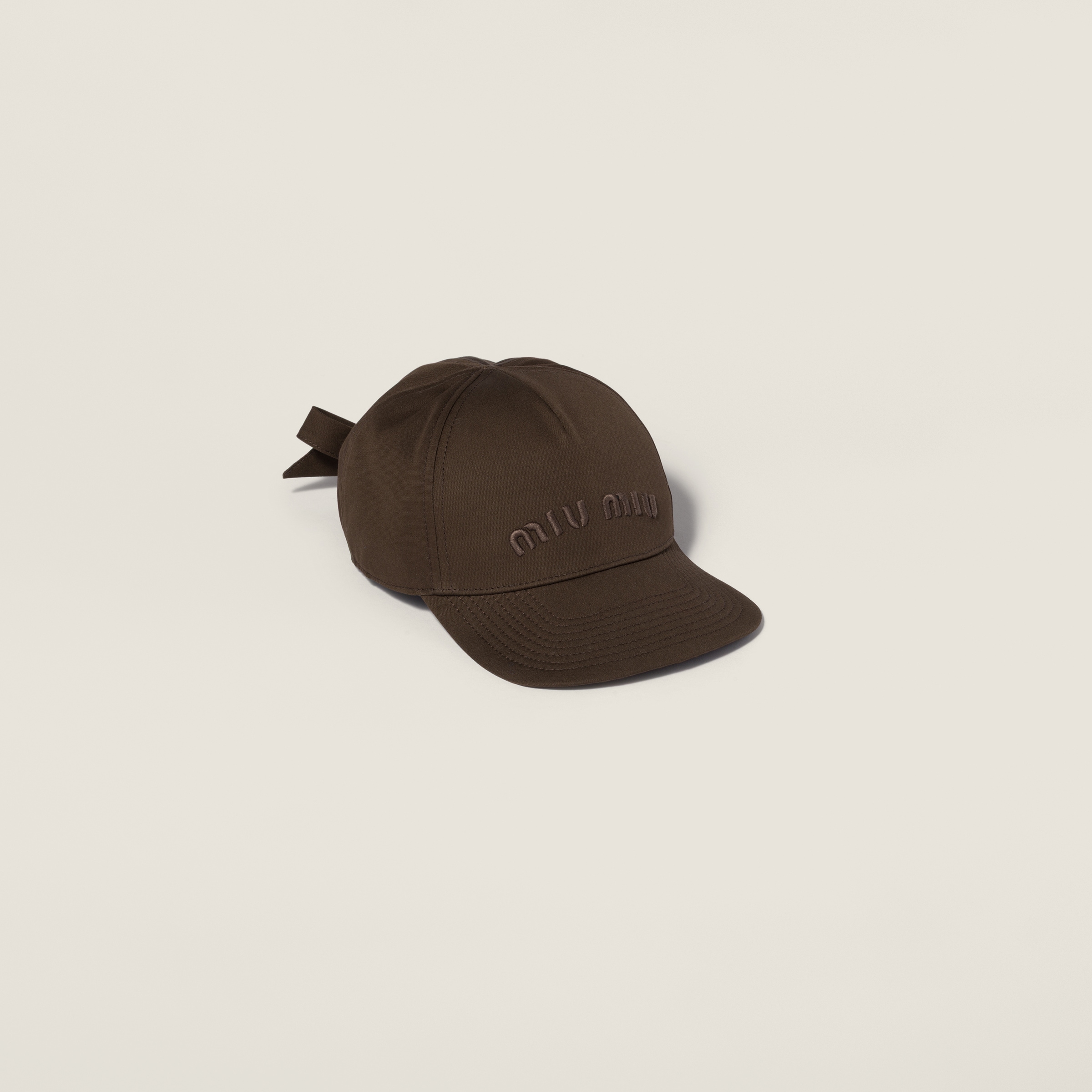 Poplin baseball cap