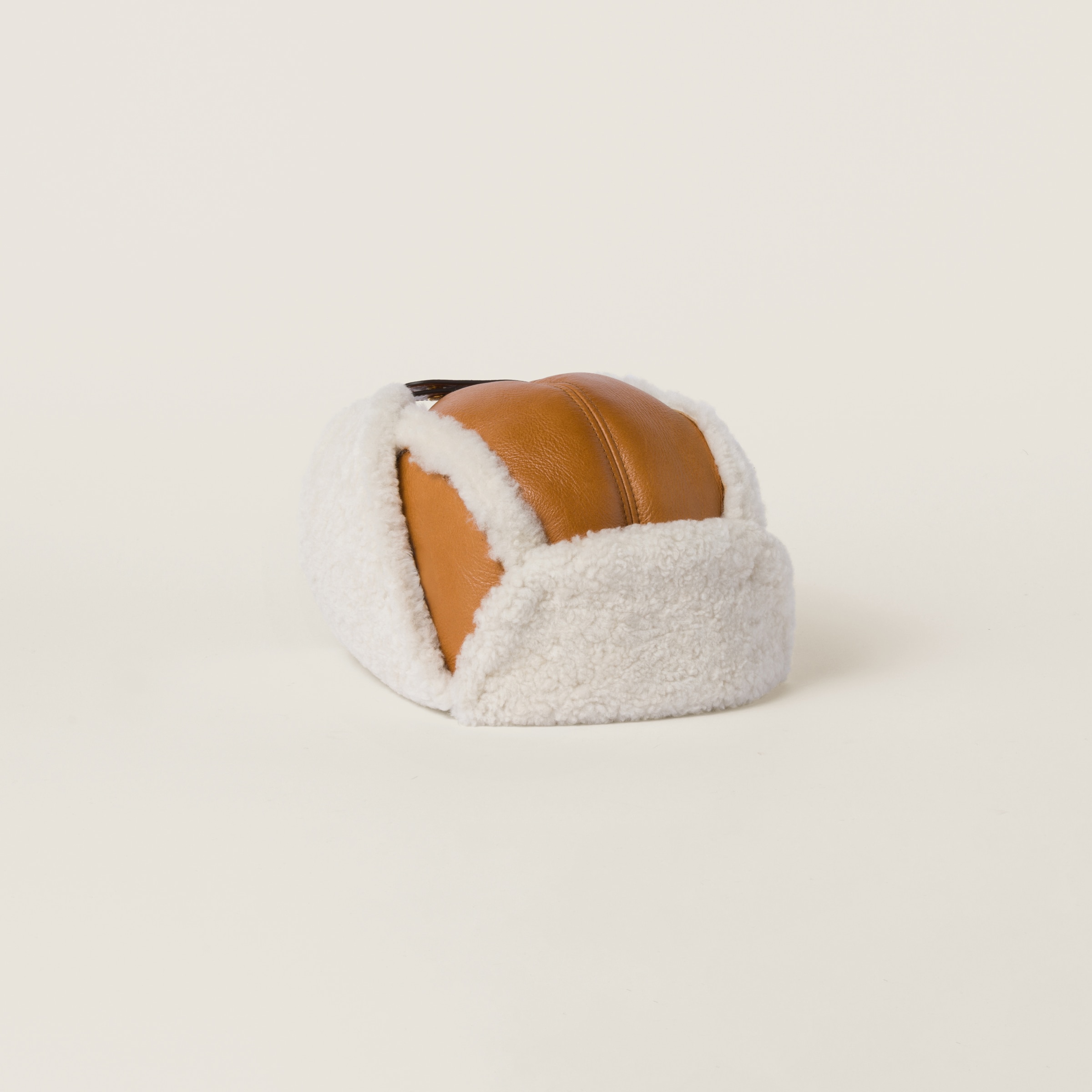 Shearling hat