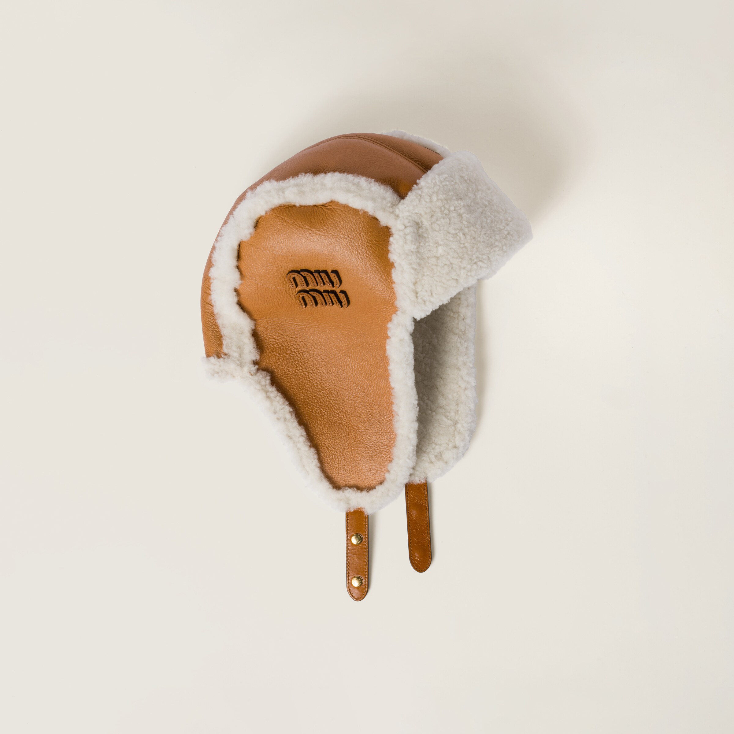 miu miu シアリング バケットハット（ミュウミュウ Miu Miu 帽子