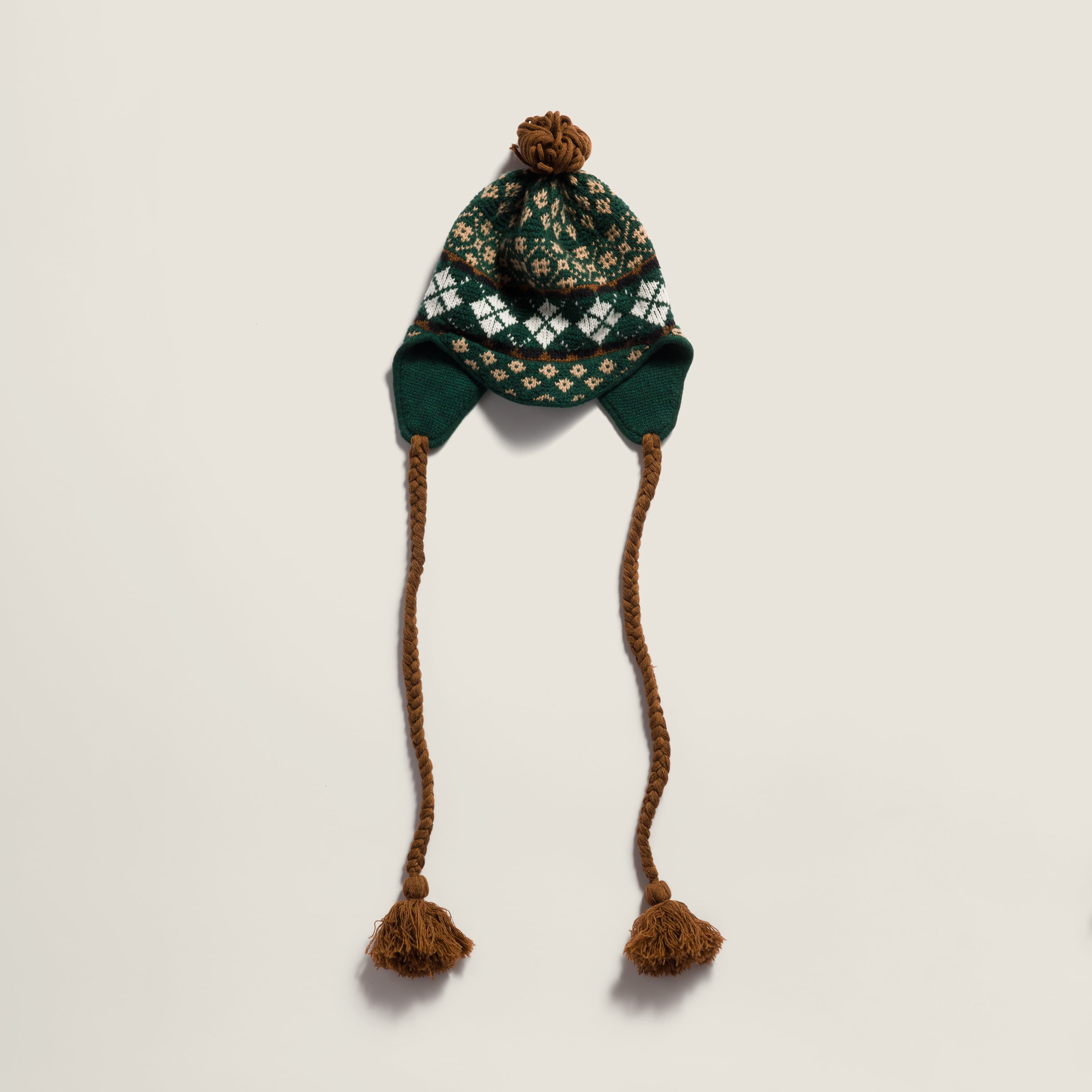 Miu Miu Wool And Cashmere Visor Hat In Multi