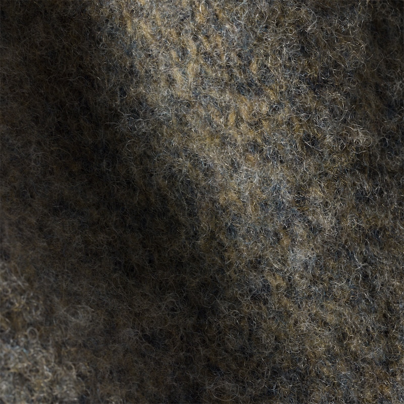 Wool and cashmere hat