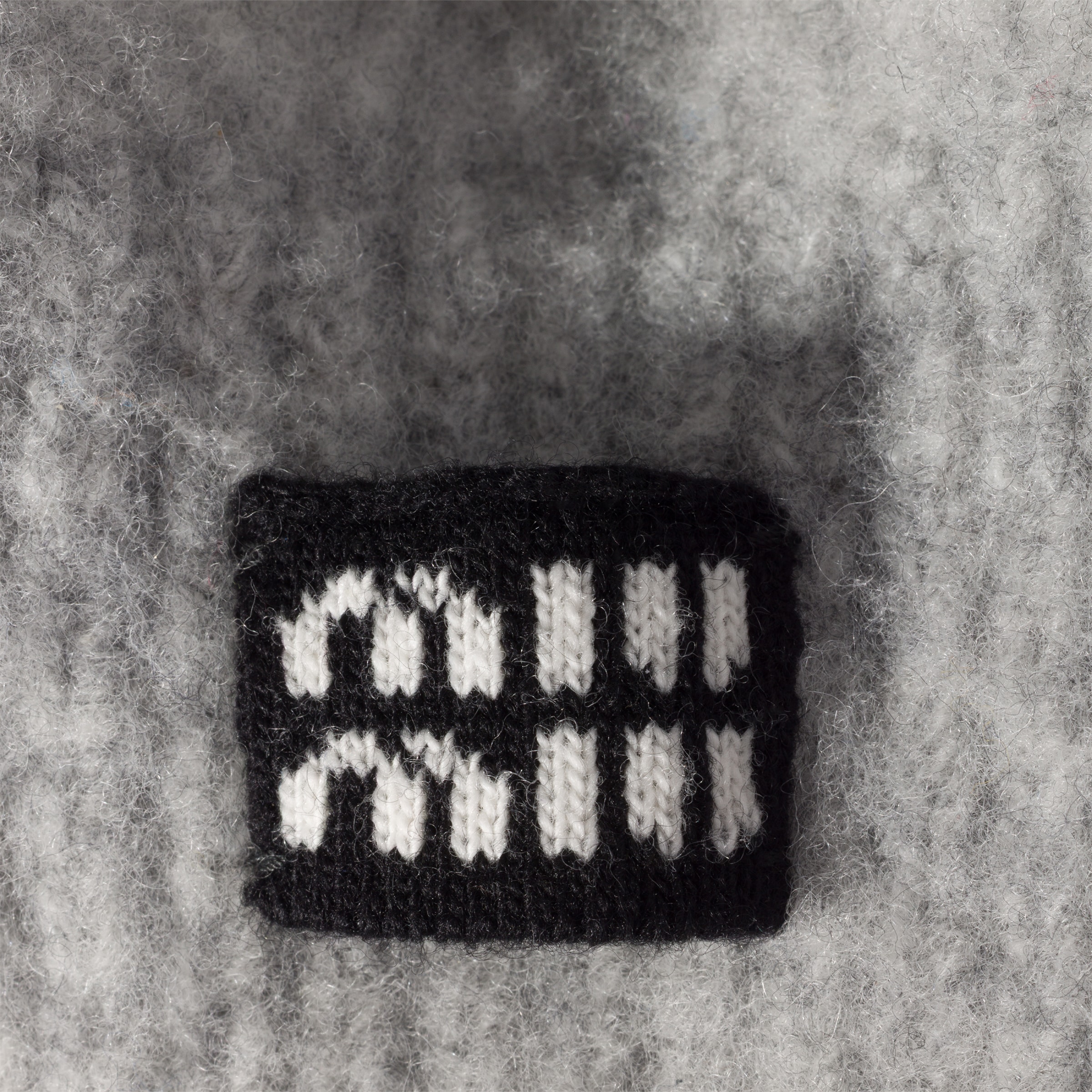 Miu Miu Wool And Cashmere Hat In Gray