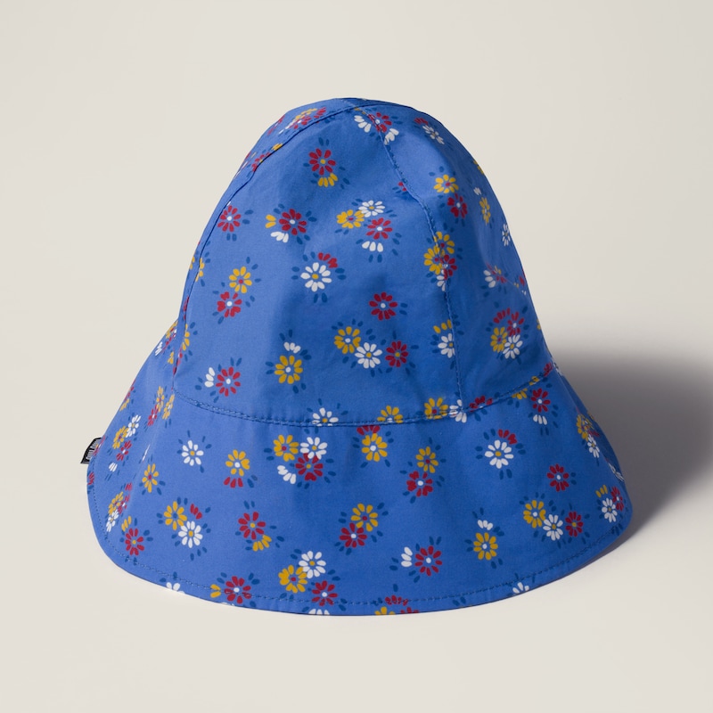 Poplin bucket hat
