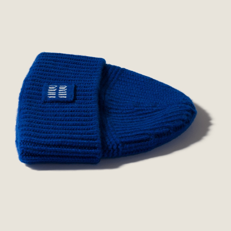 Strickmütze aus Wolle und Kaschmir