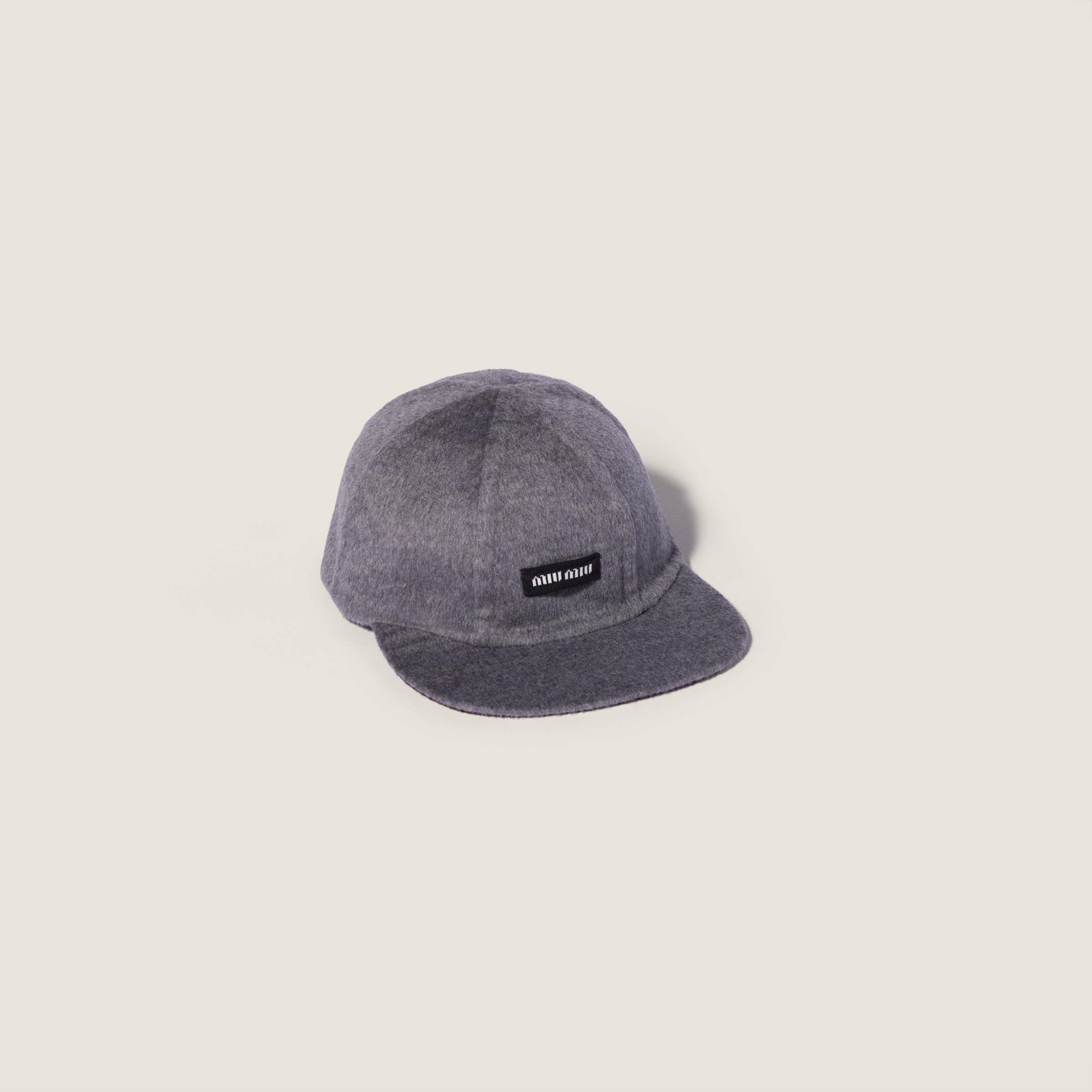 Wool baseball cap by Miu Miu