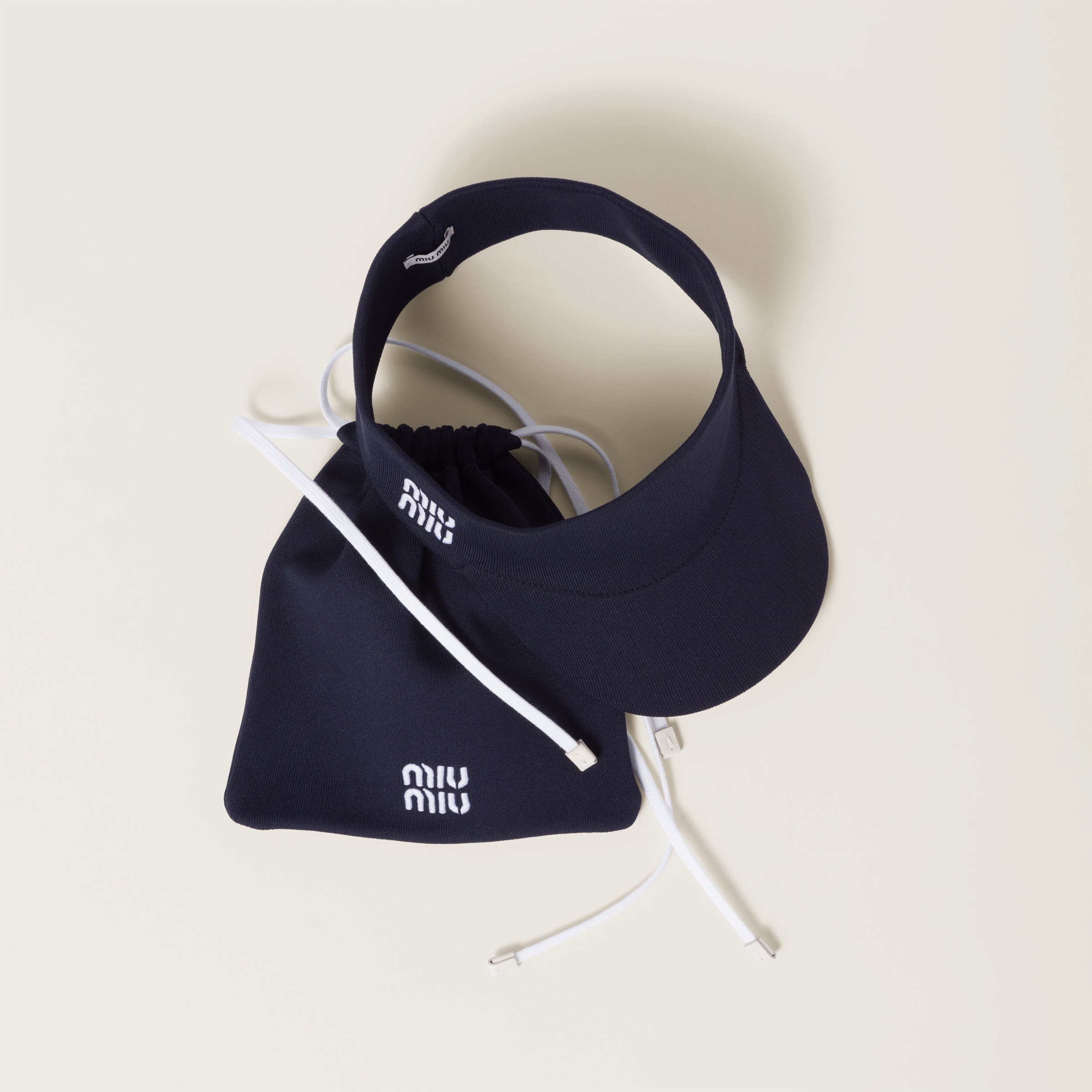 Miu Miu Visor Miu Miu 2000s Visor SMU02F Sunglasses Purple – knudpeters main image 2