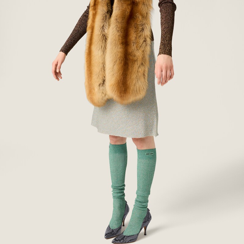 Décolleté in pelle Ayers stampa pitone