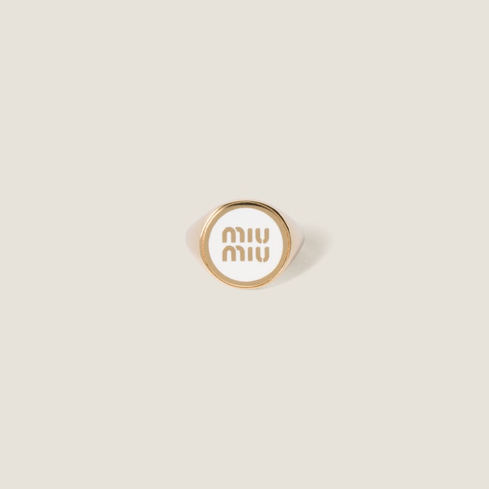 レディース リング&ブローチ Miu Miu レディース リング&ブローチ Miu Miu