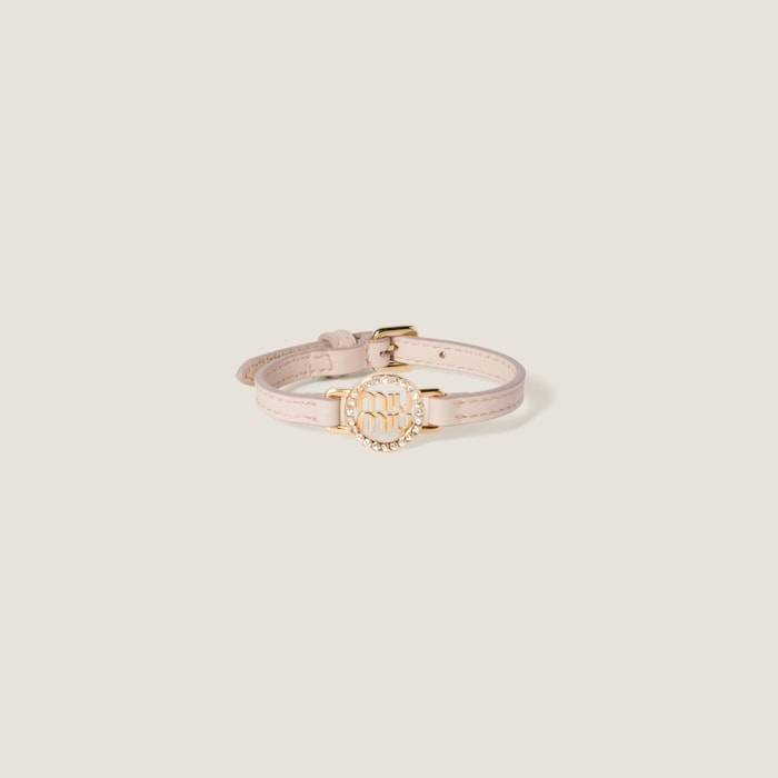 ミュウミュウ Miu Miu MIUMIU ブレスレット 5IB538 3L74 コード