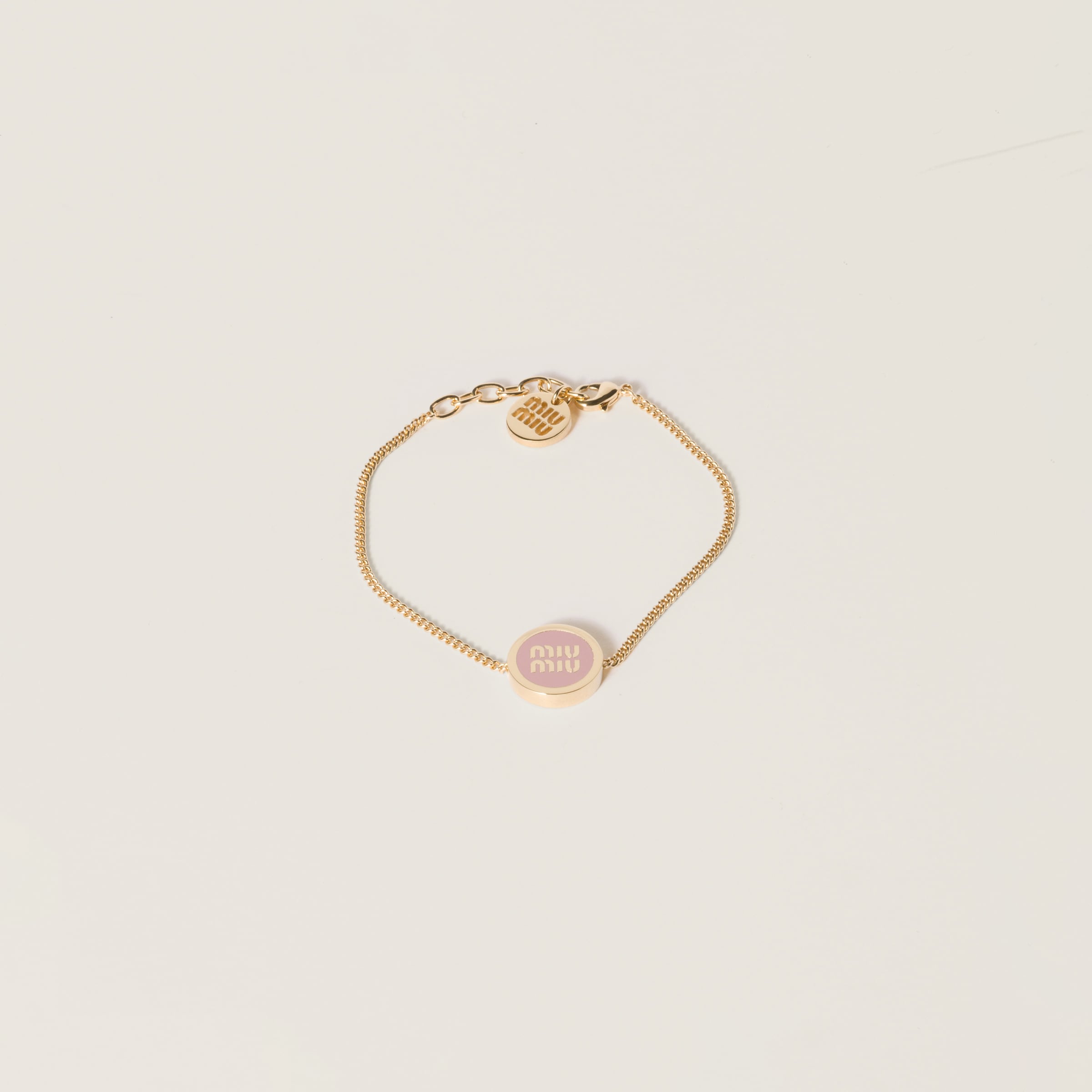 Enameled metal bracelet