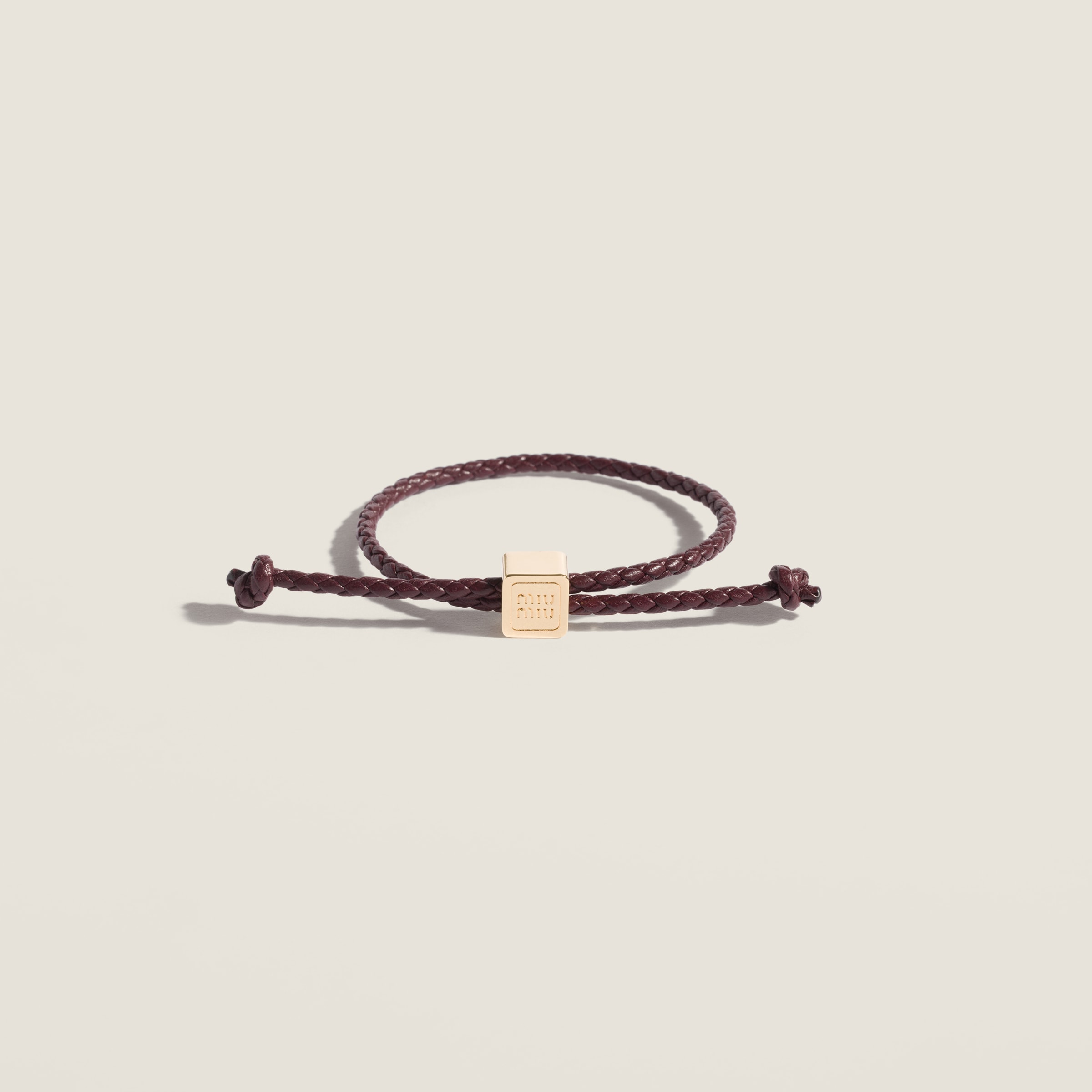 Leather bracelet