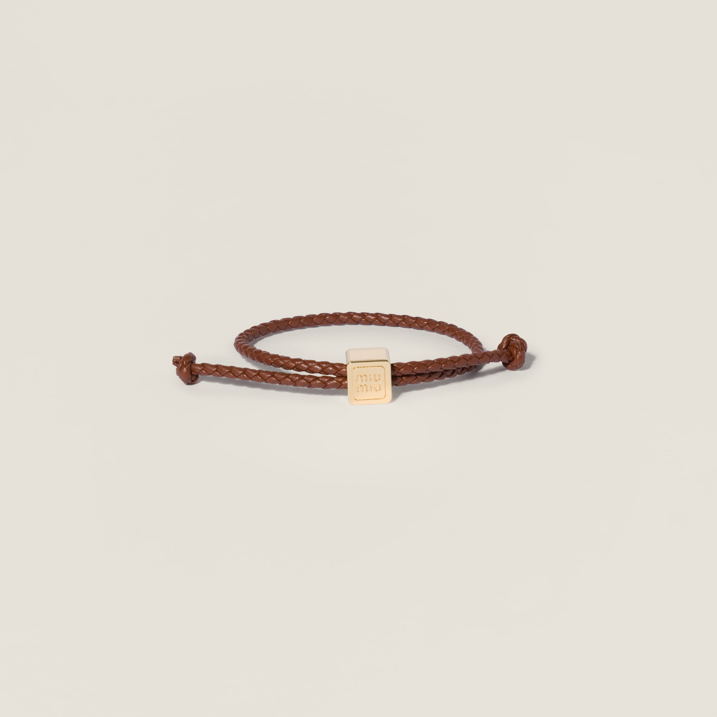 Leather bracelet