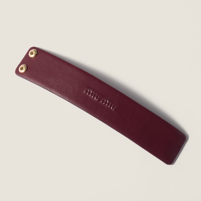 Leather bracelet