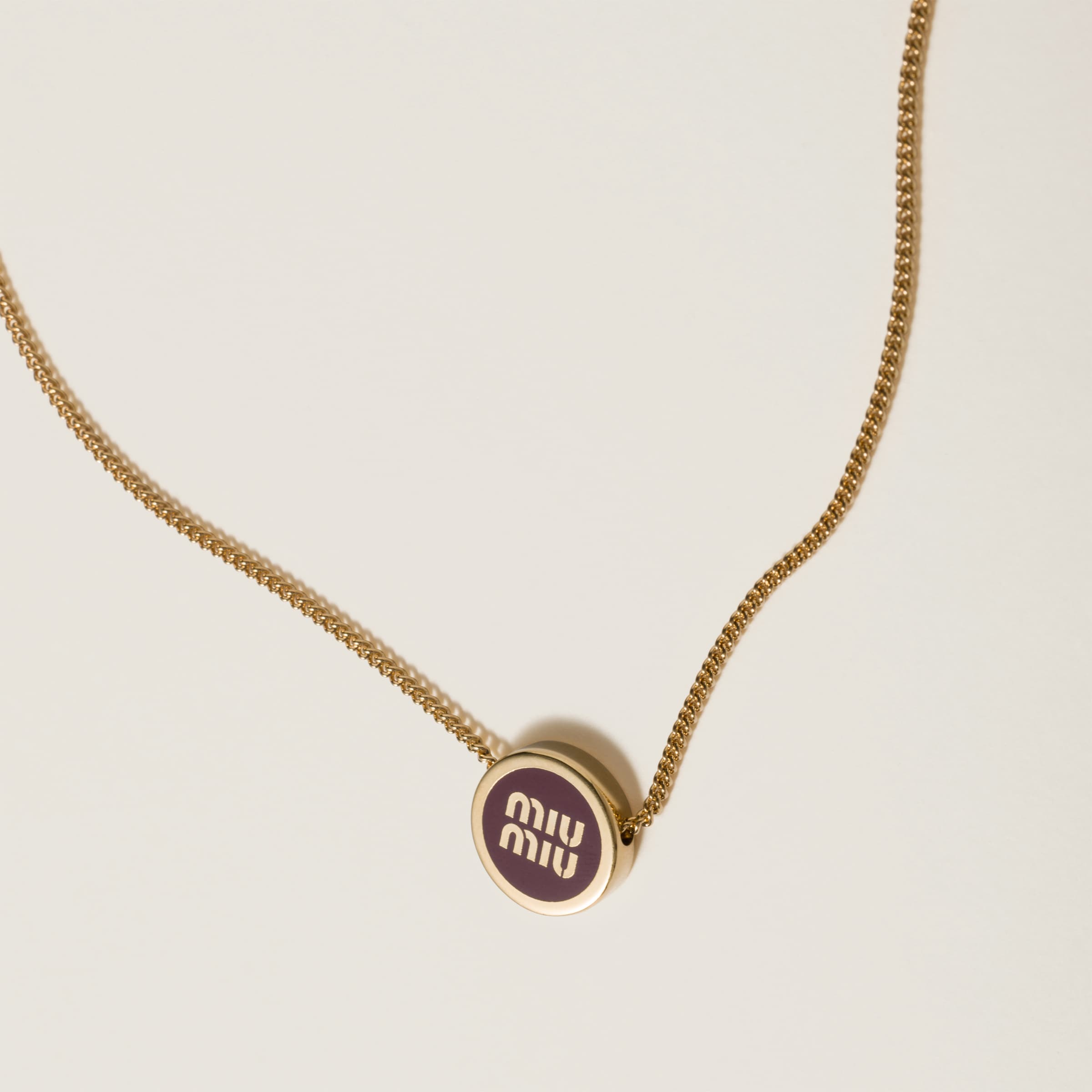 ネックレス・ペンダント MIU MIU BRASS NECKLACE Miu Miu Miu Miu Women Miu Miu Brass Necklace | luosophy