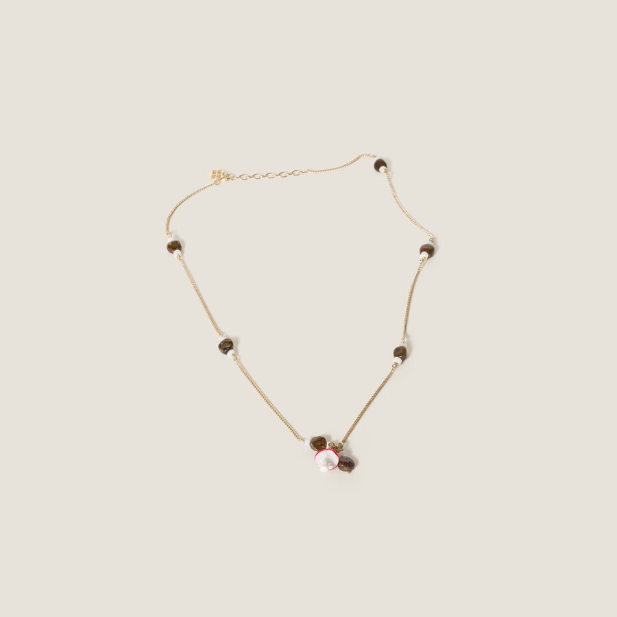 レディース ネックレス Miu Miu