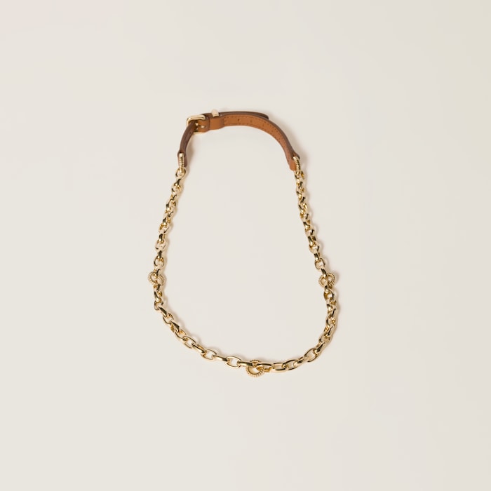 VIP【関税送料無料】希少 Miu Miu Brass Necklace Necklaces For Women | Miu Miu