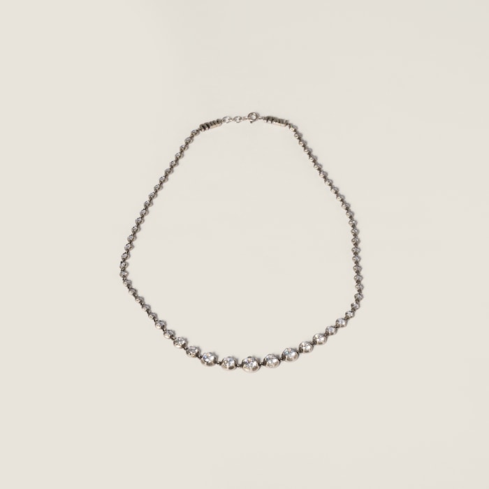 miu miu レザーチャーム レザーネックレス イタリア製 miu miu レザーチャーム レザーネックレス イタリア製 MIU MIU（バッグ