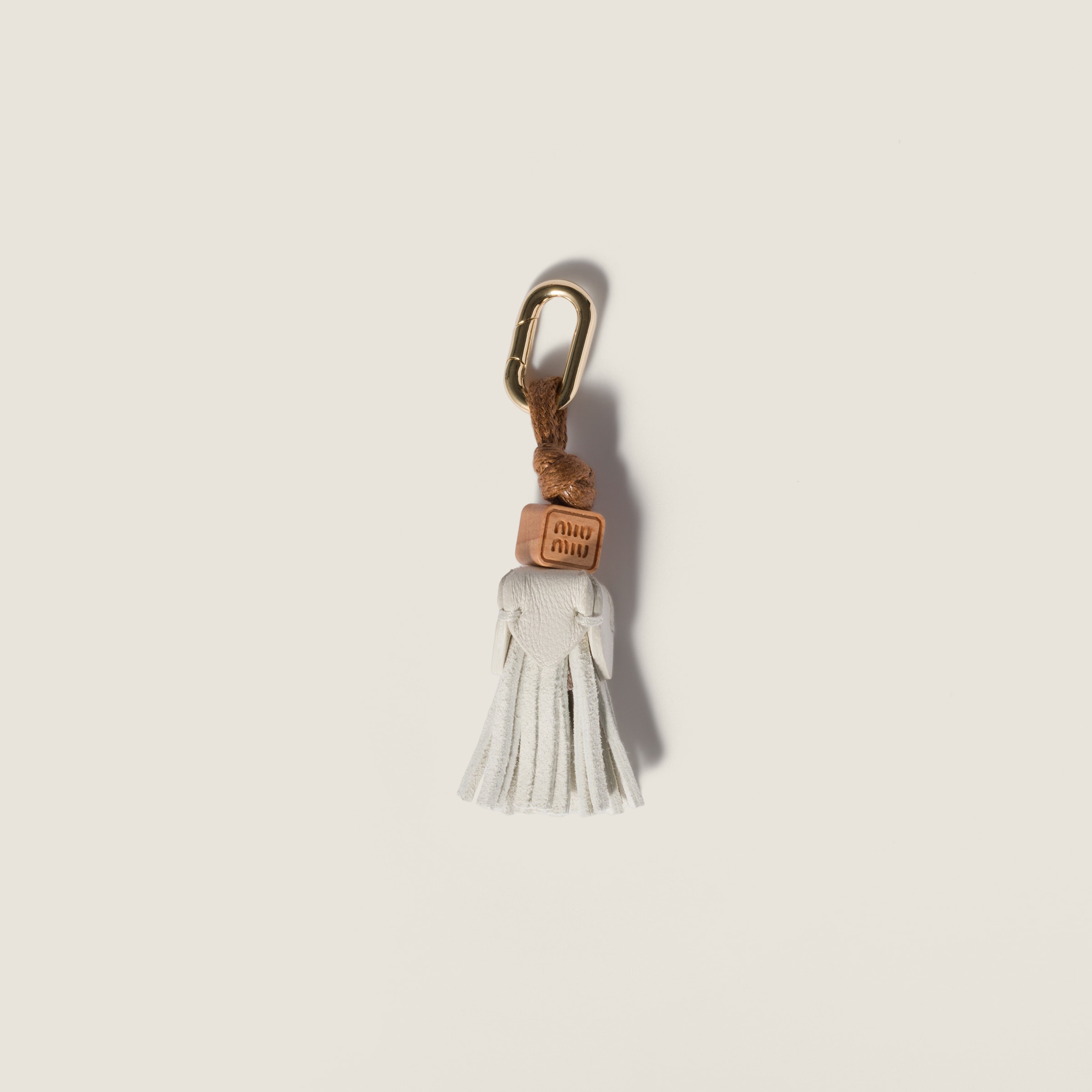 Miu Miu Leather Micro Trick In Gray