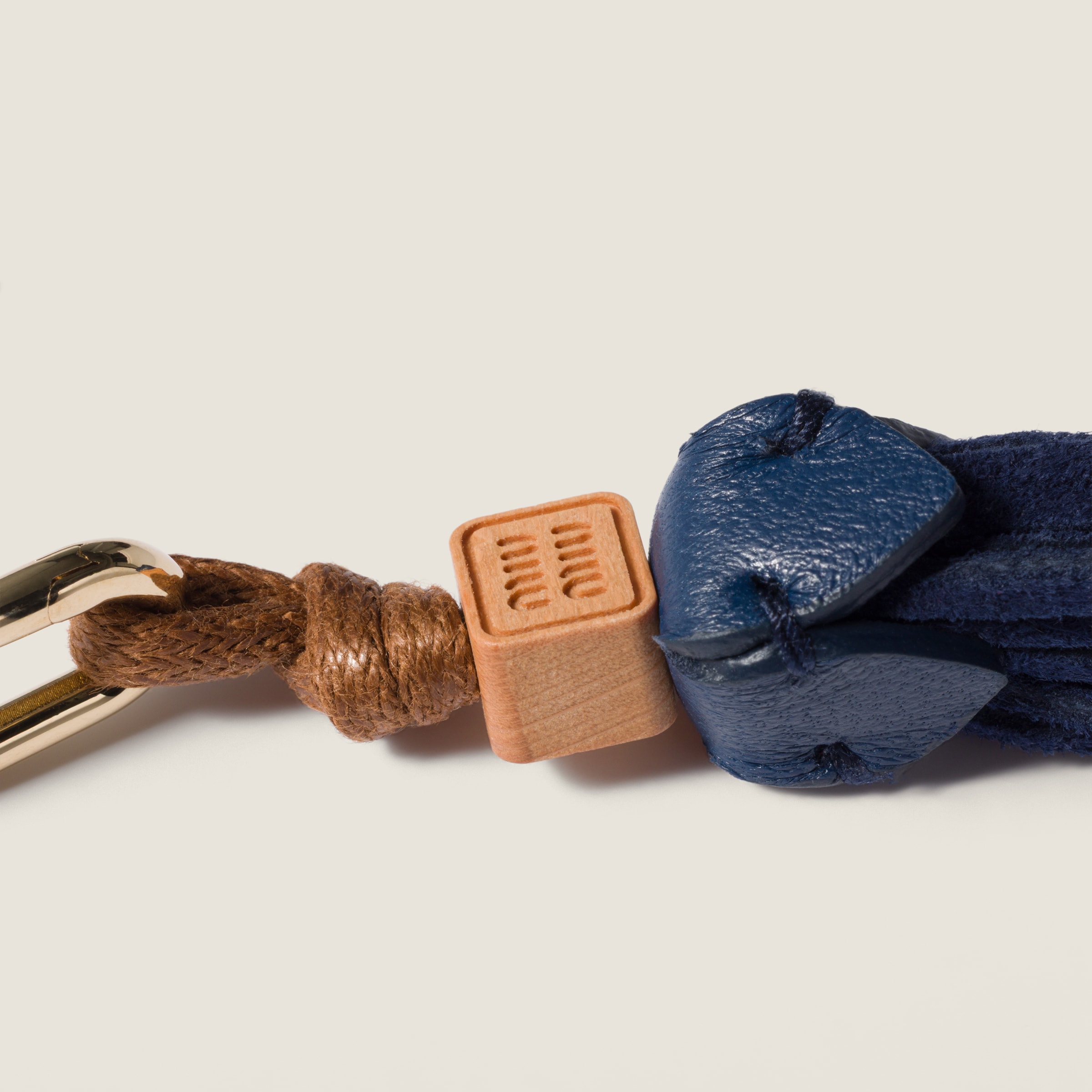 Miu Miu Leather Micro Trick In Blue