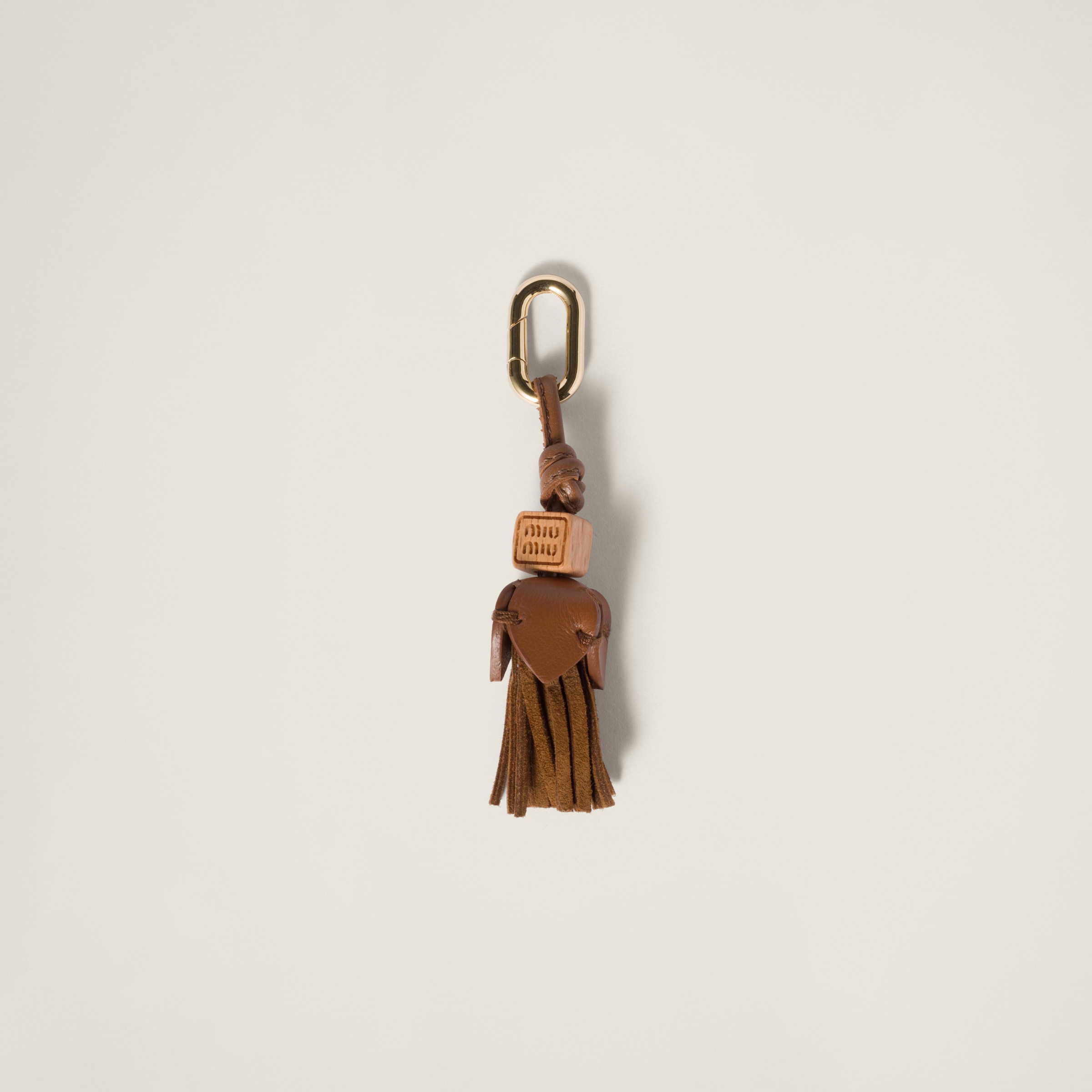 Leather micro trick - Collection Collections | Miu Miu