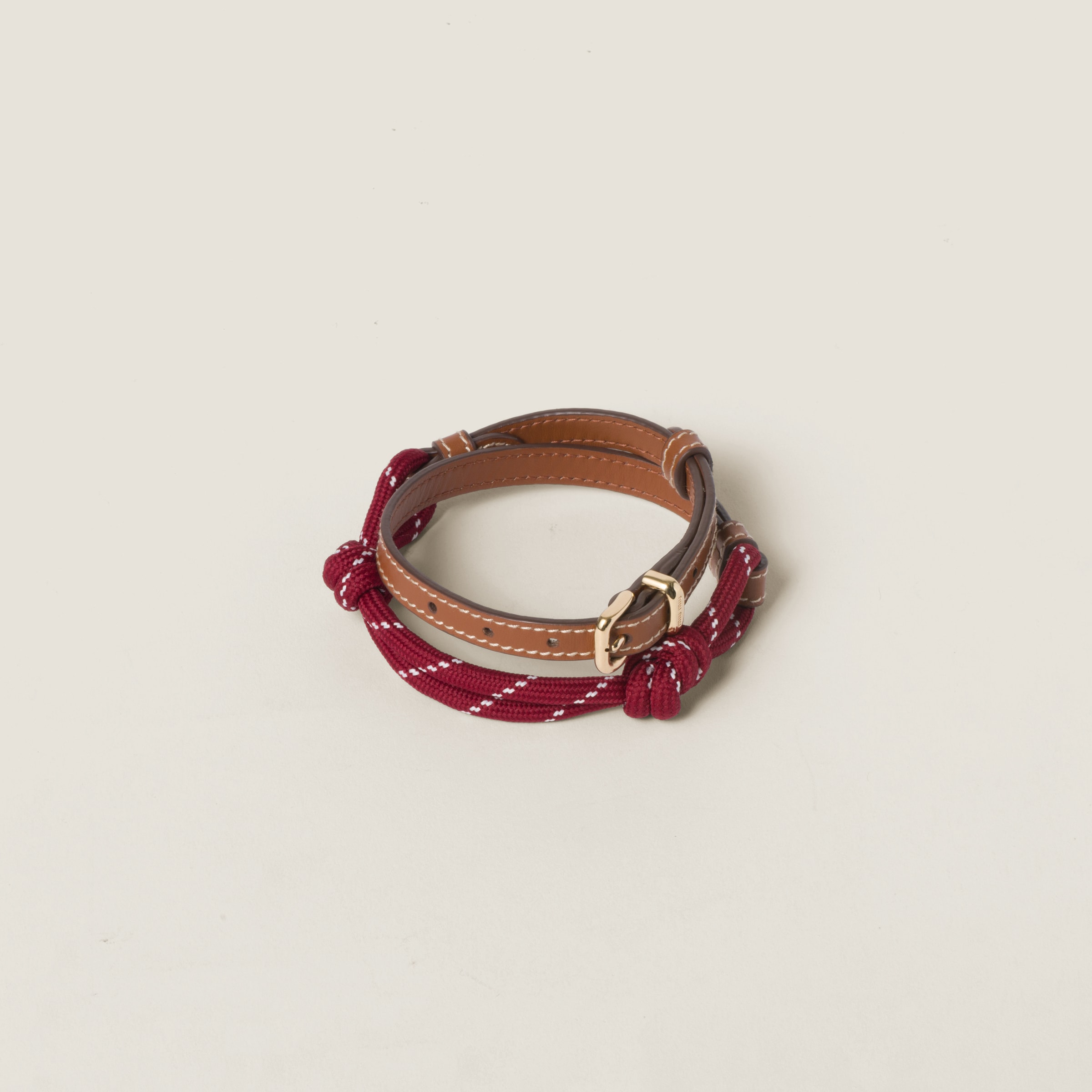 Miu miu leather bracelet hot sale