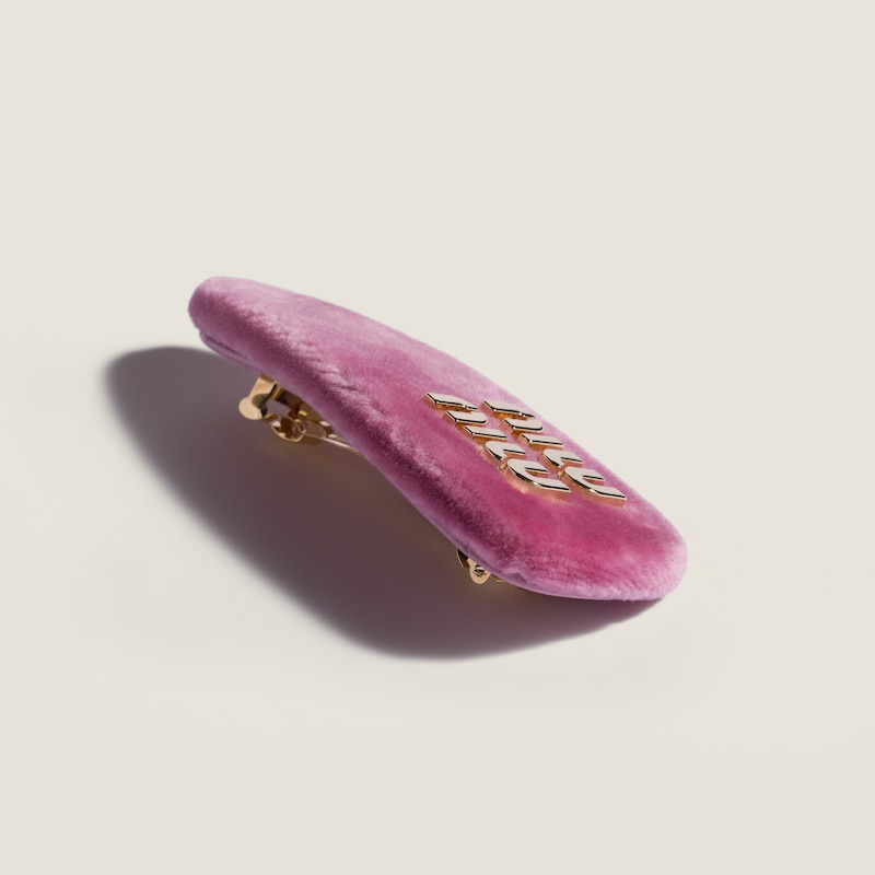 Pince à cheveux en velours