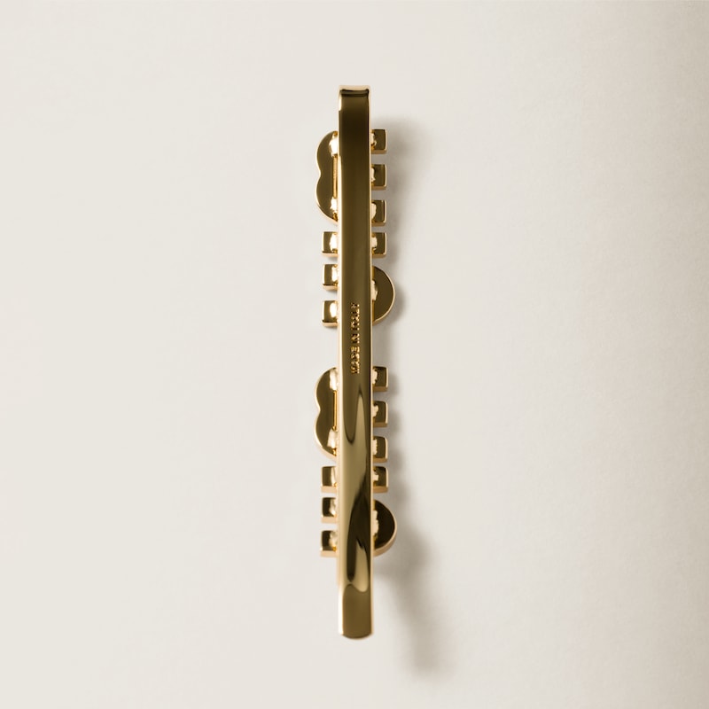 Haarspange aus emailliertem Metall