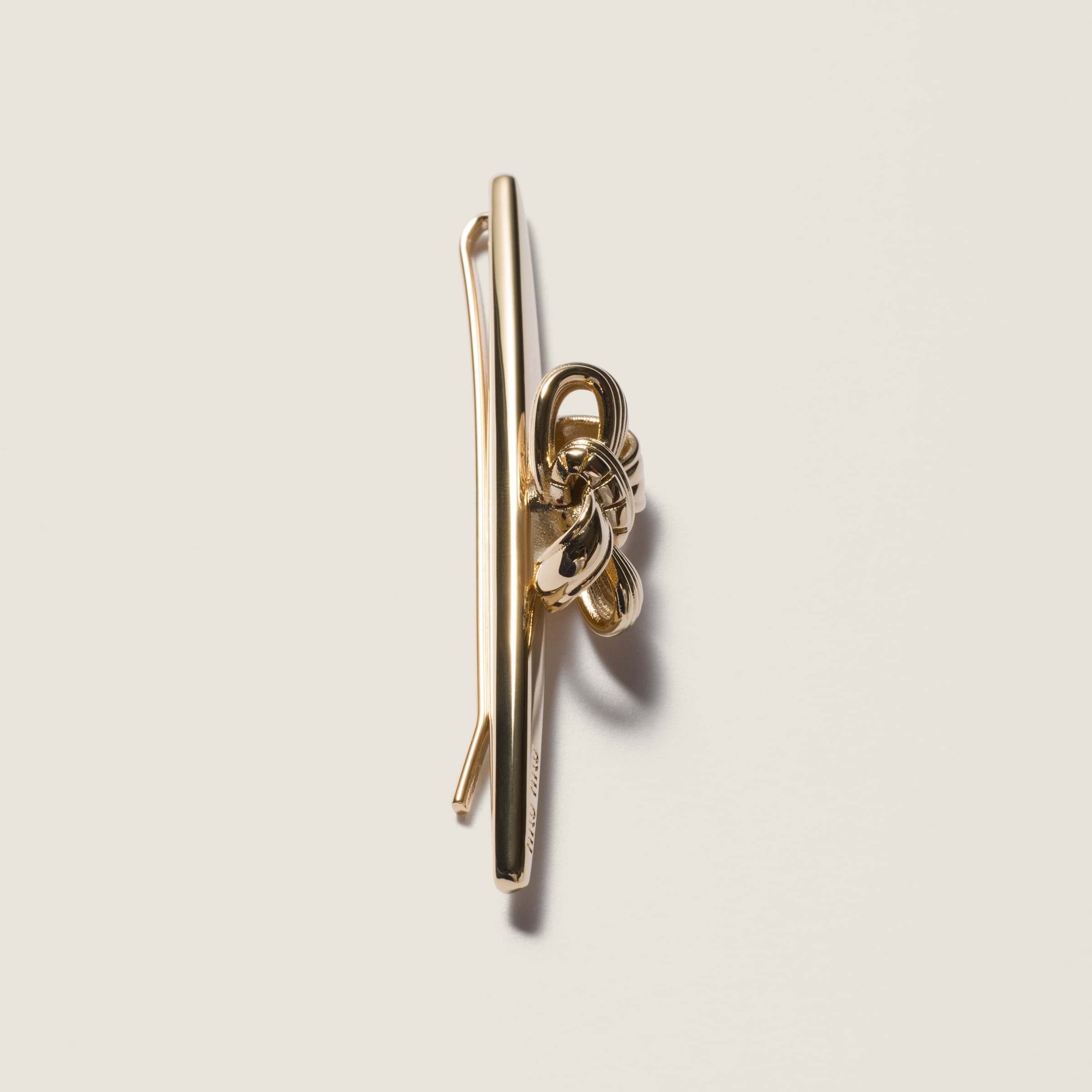 Miu Miu Metal Hair Barrette In Multi