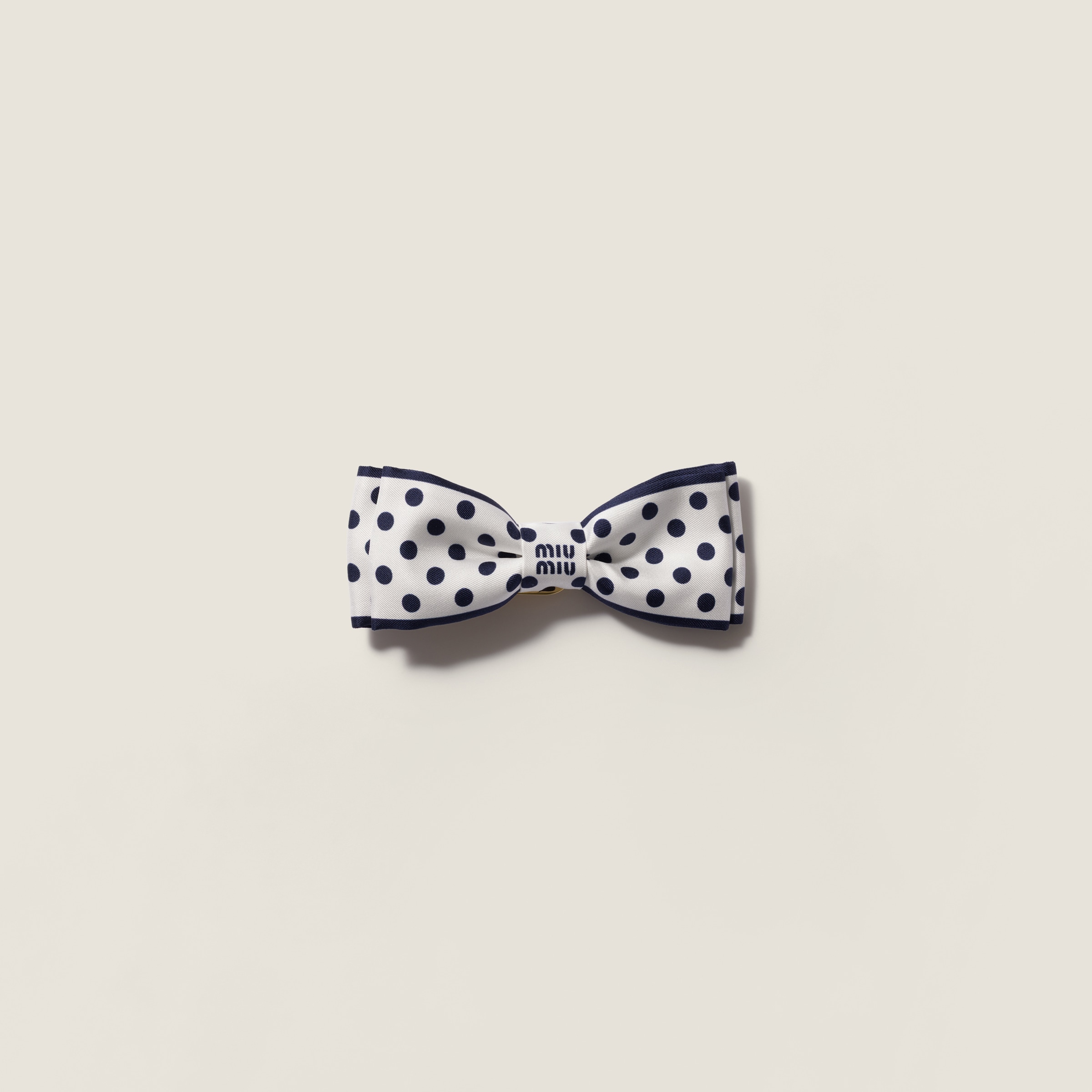 Twill hair clip from Miu Miu - $480