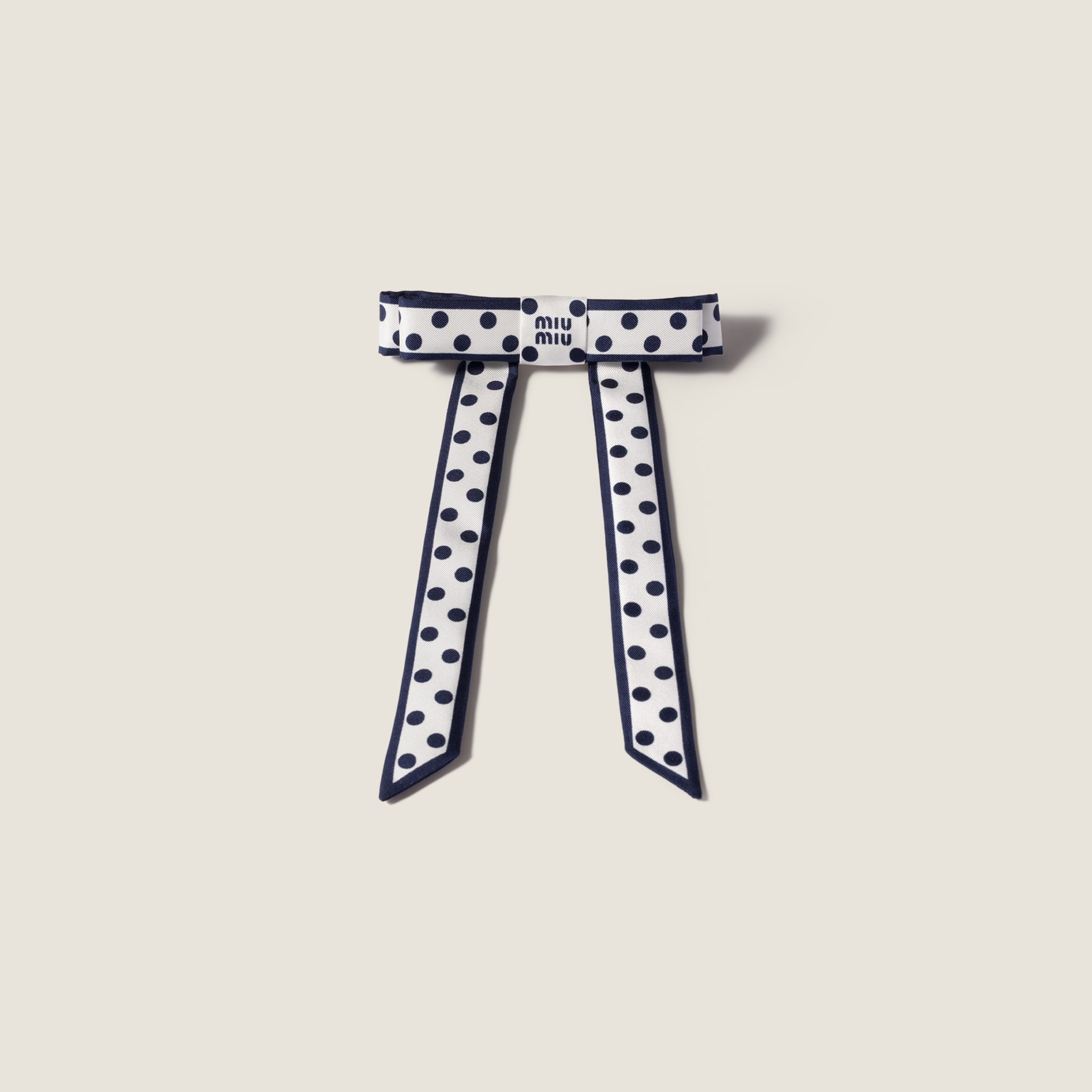 Twill hair clip from Miu Miu - $575