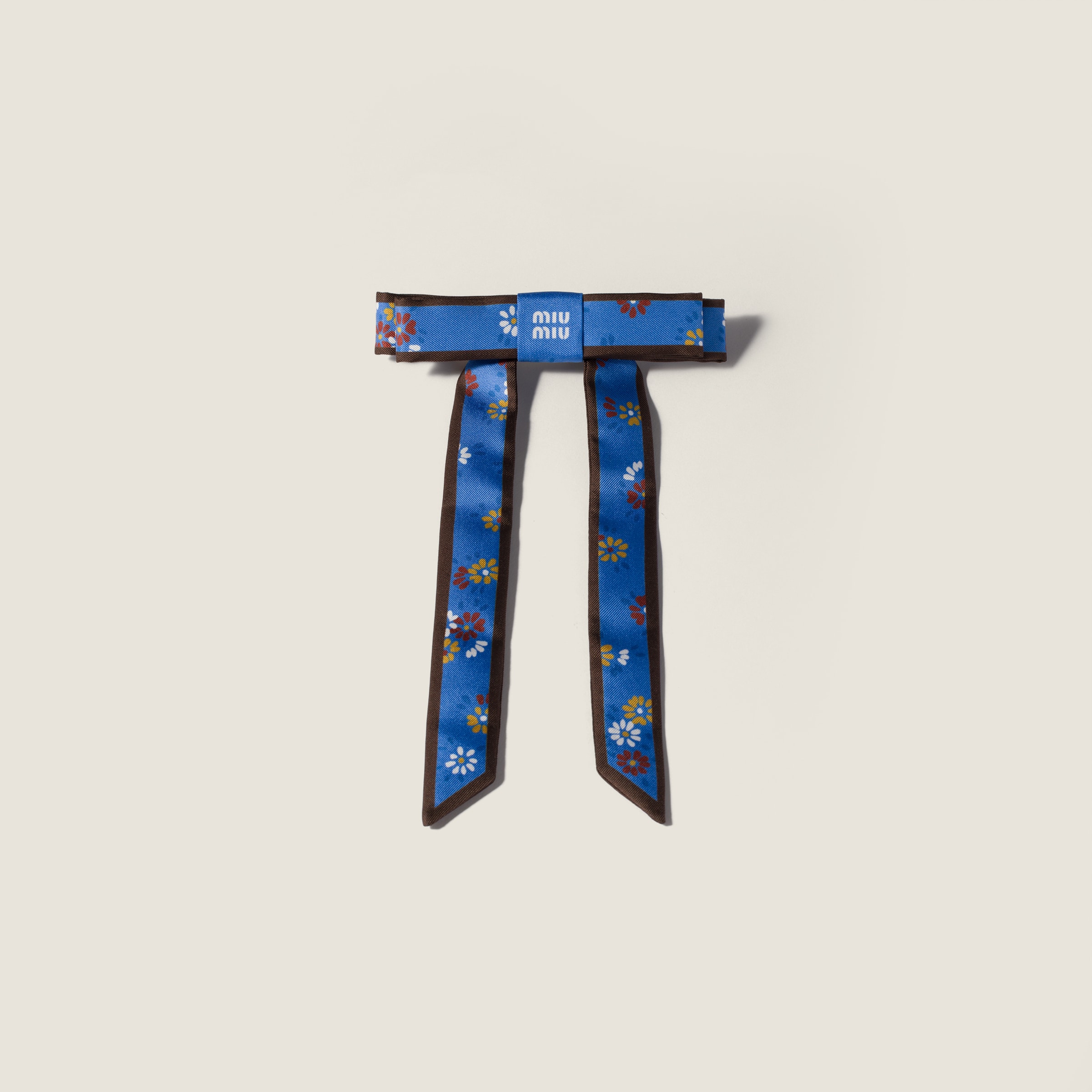 Twill hair clip from Miu Miu - $575