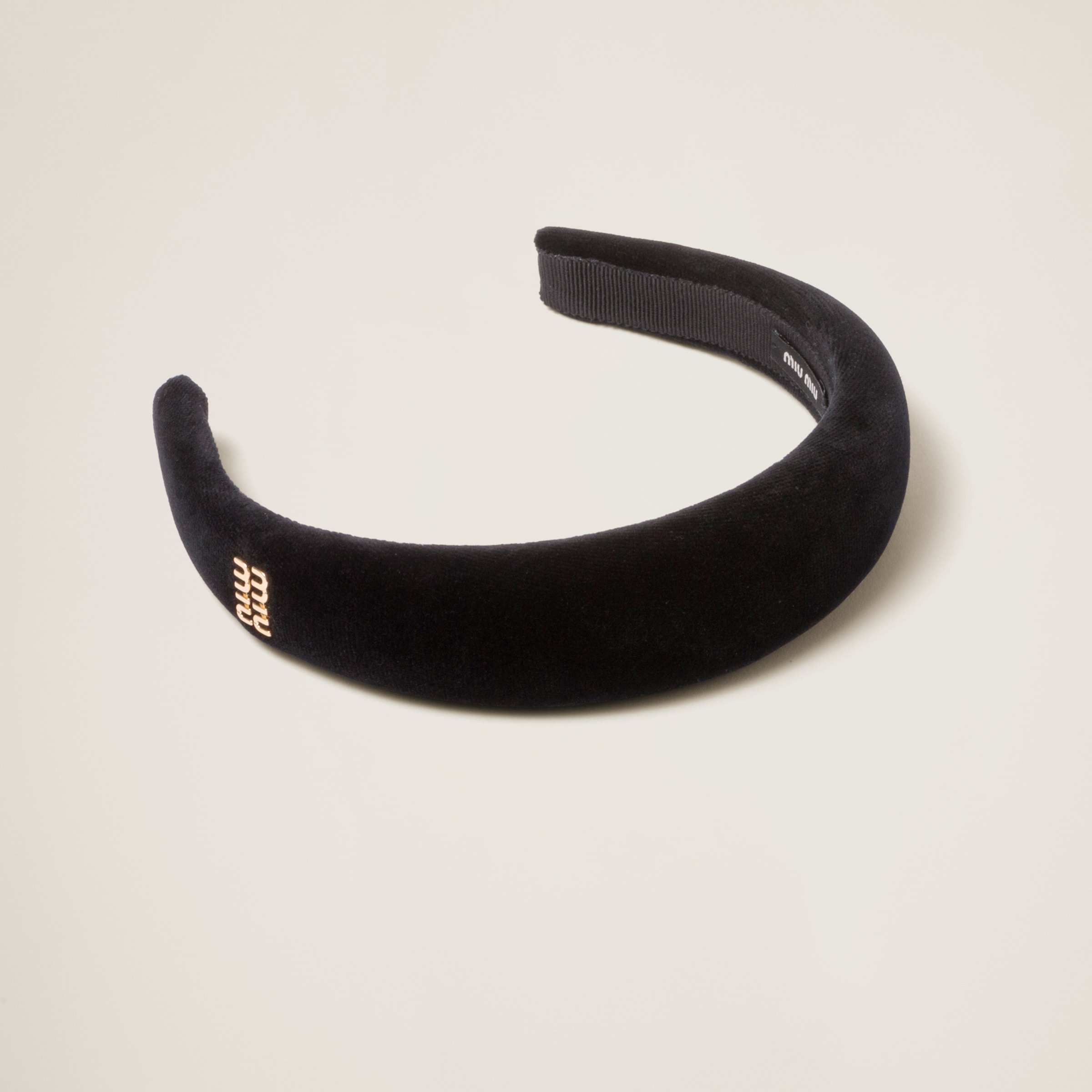 Velvet headband