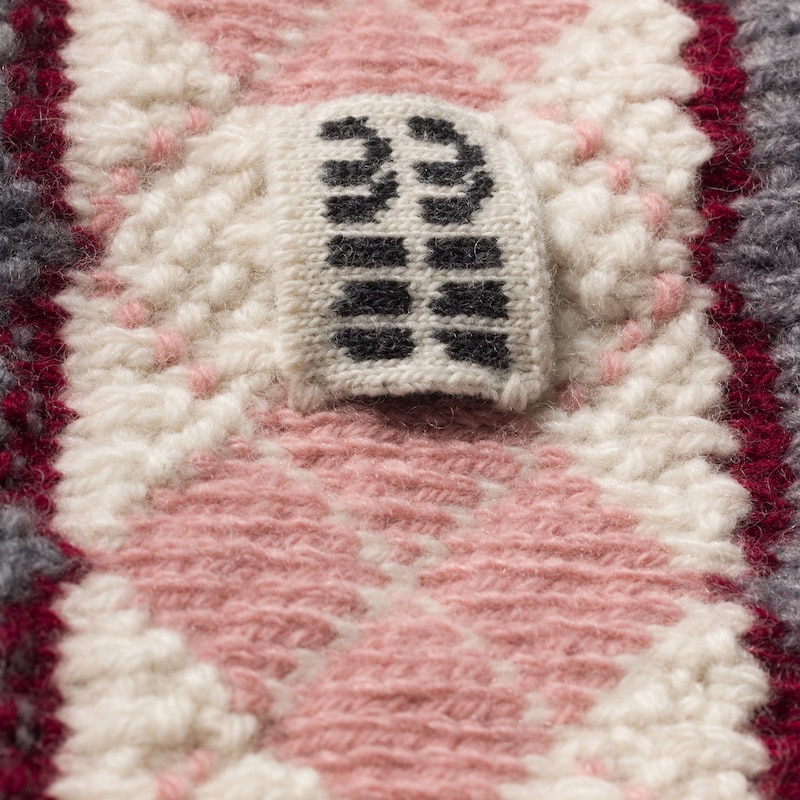 Wool and cashmere headband