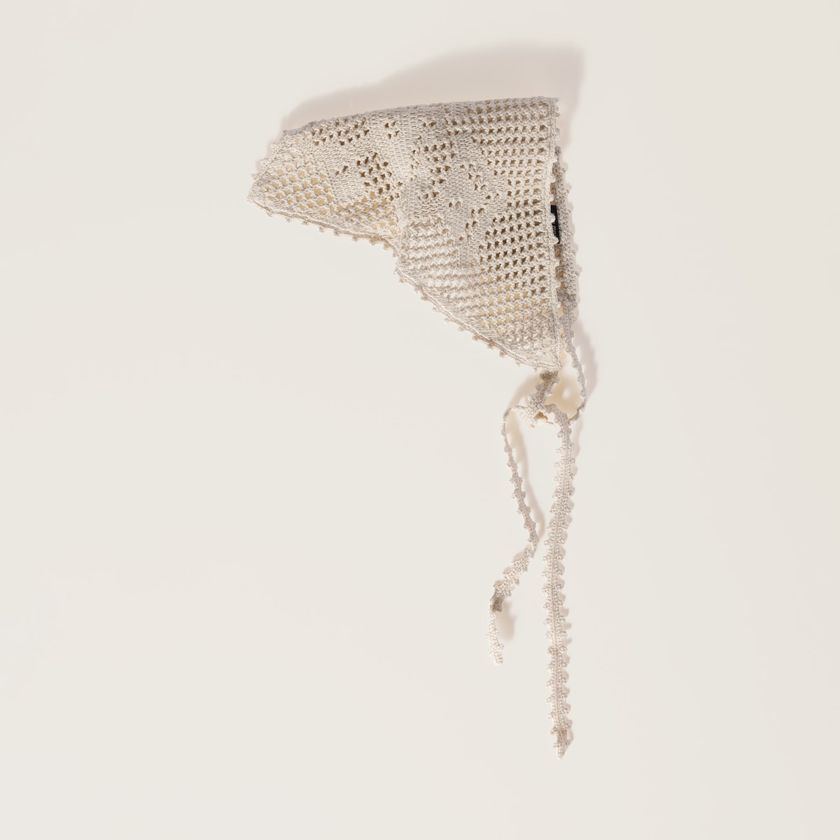 Cotton triangle scarf