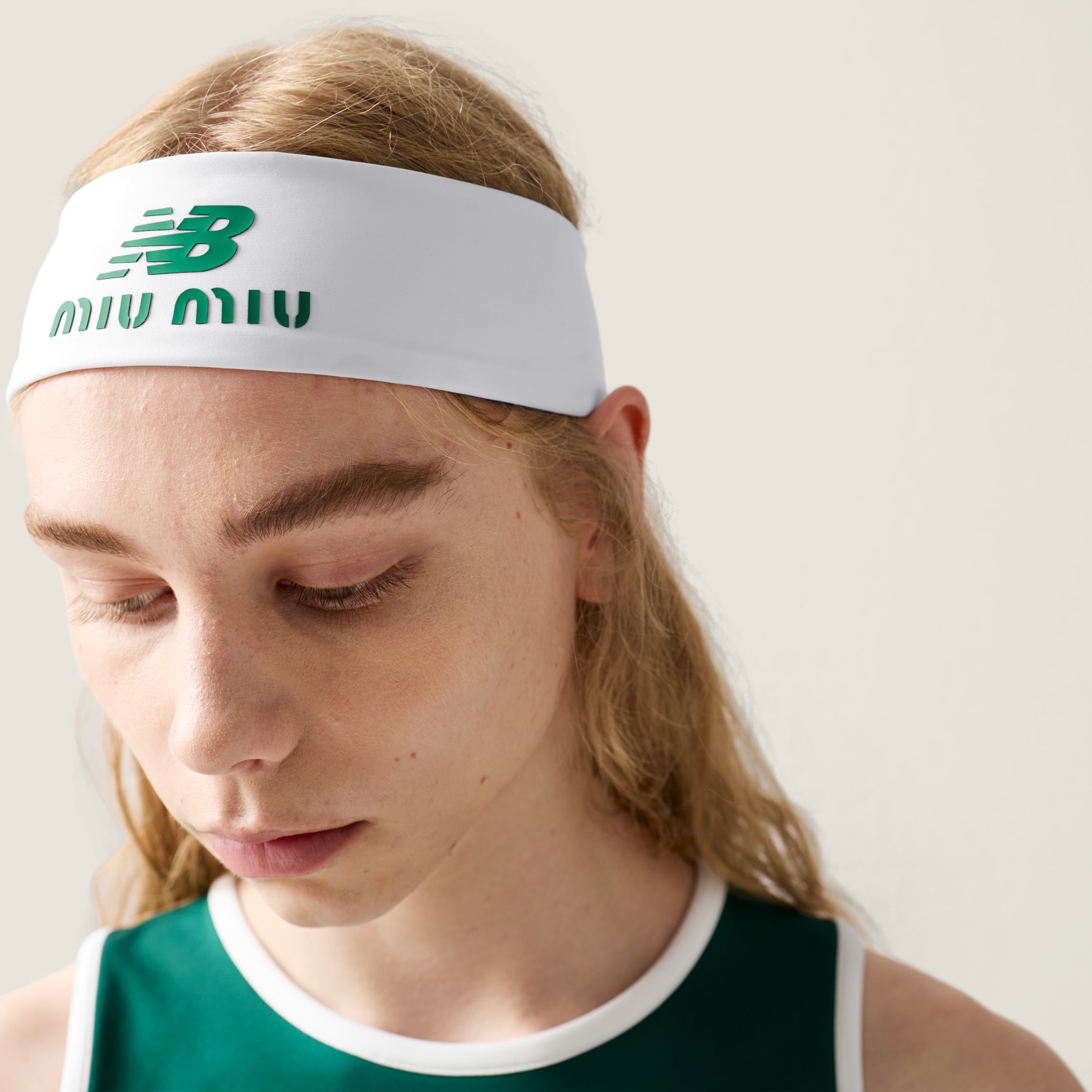 Stretch technical jersey band - Collection Collections | Miu Miu